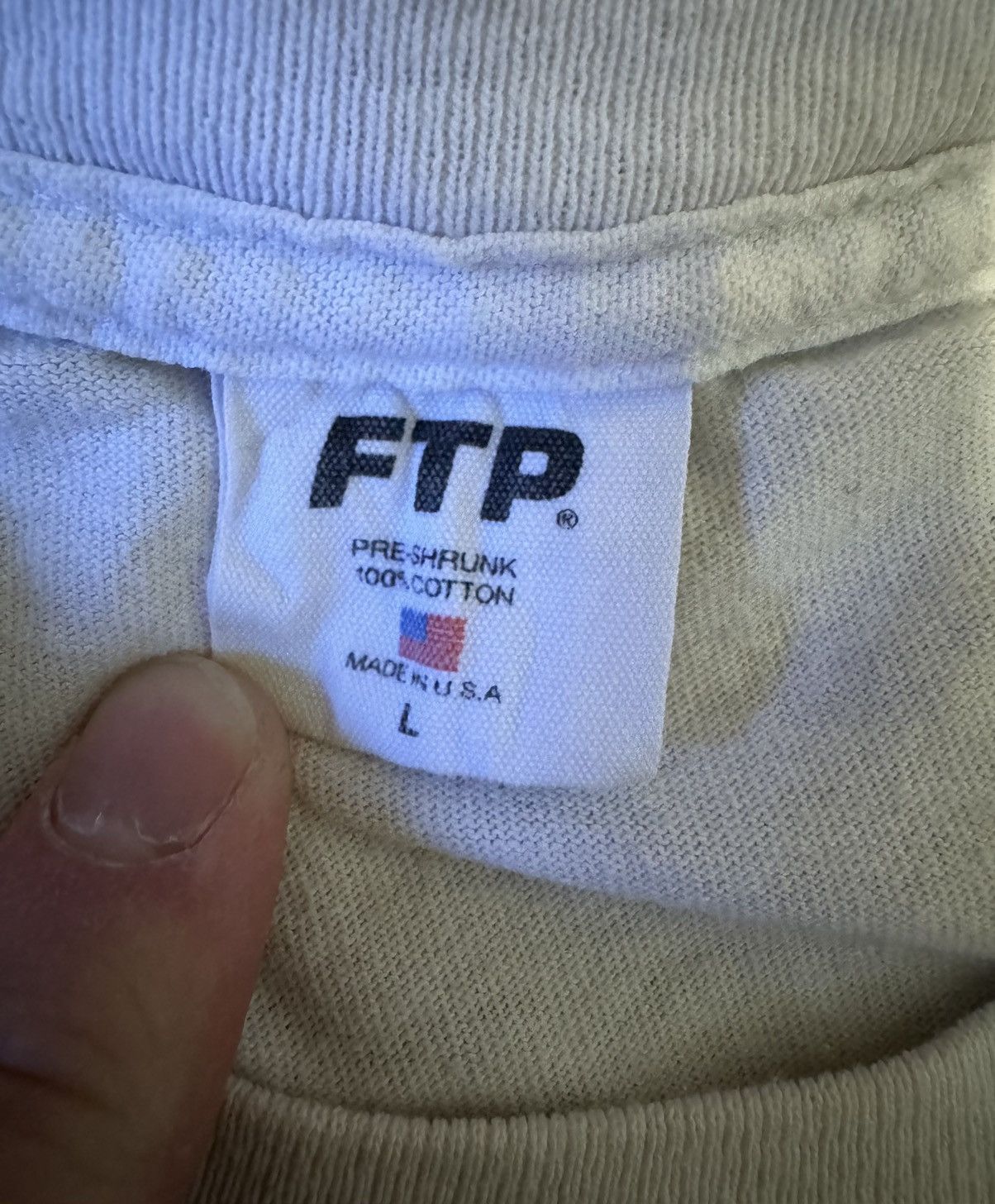 Fuck The Population × Kodone FTP x Kodone Tee White | Grailed
