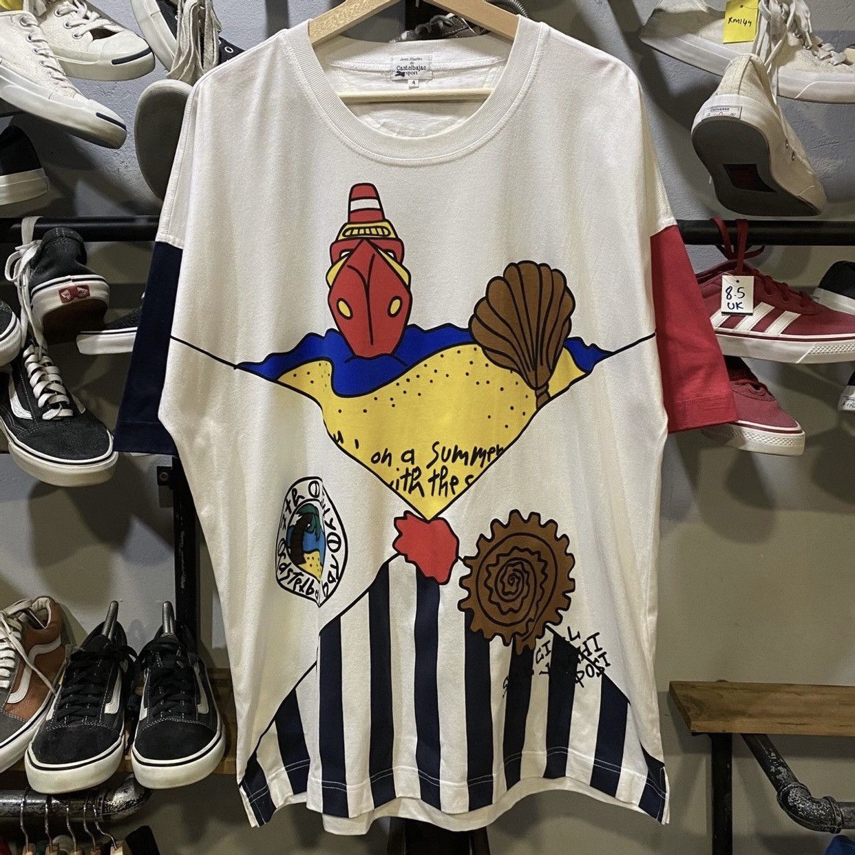 Designer × Jean Charles De Castelbajac Jean-Charles De Castelbajac Sport Tee Size US XL / EU 56 / 4 - 1 Thumbnail