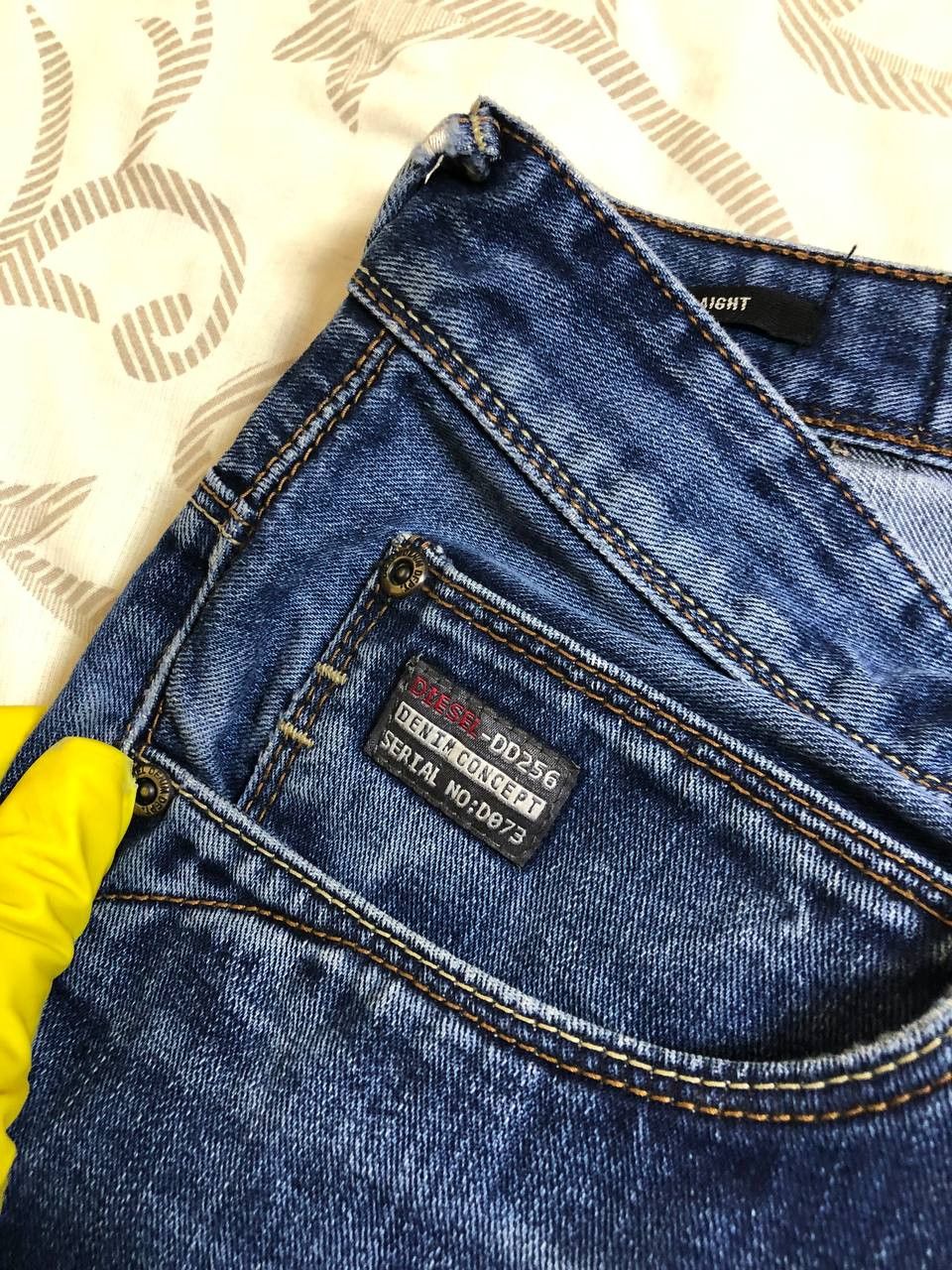 Diesel Diesel Straight Fit Denim Jeans Wash (Approx W32 x L30) Size US 32 / EU 48 - 14 Thumbnail