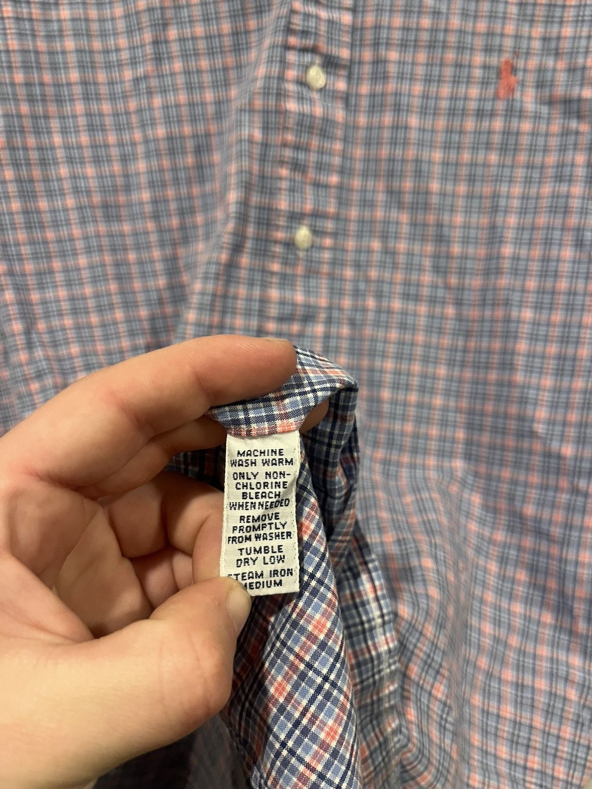 Ralph Lauren Ralph Lauren Classic Fit Men’s Size Large Button Down Plaid Size US L / EU 52-54 / 3 - 5 Thumbnail
