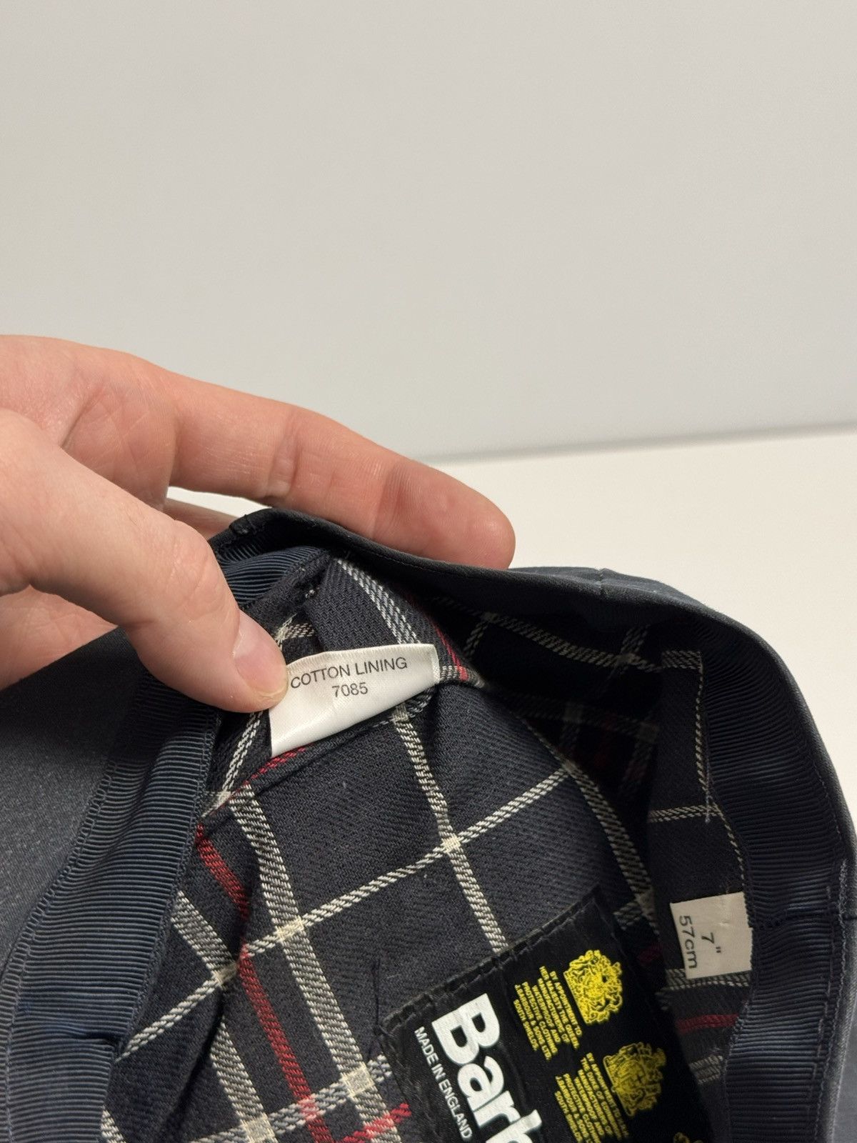 Barbour Barbour Vintage Y2K style Hype Hat/Cap Waxed Size ONE SIZE - 12 Thumbnail