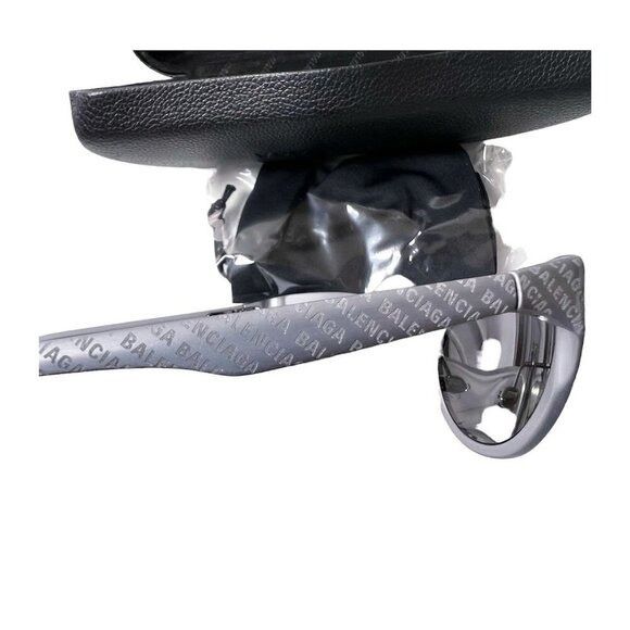 Balenciaga Balenciaga Logo Womens Grey Aluminum Metal Frame UV Sunglass Size ONE SIZE - 8 Thumbnail