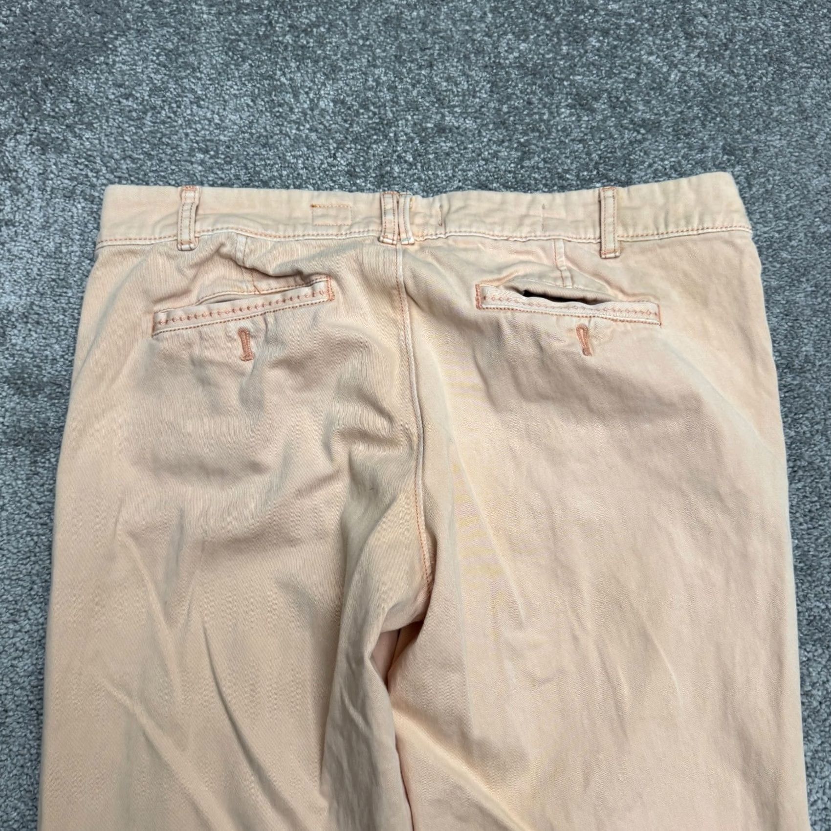 Vintage Anthropologie Pilcro Hyphen Fit Straight Leg Ankle Denim Jeans Womens 27 Pink Size 27" / US 4 / IT 40 - 4 Thumbnail