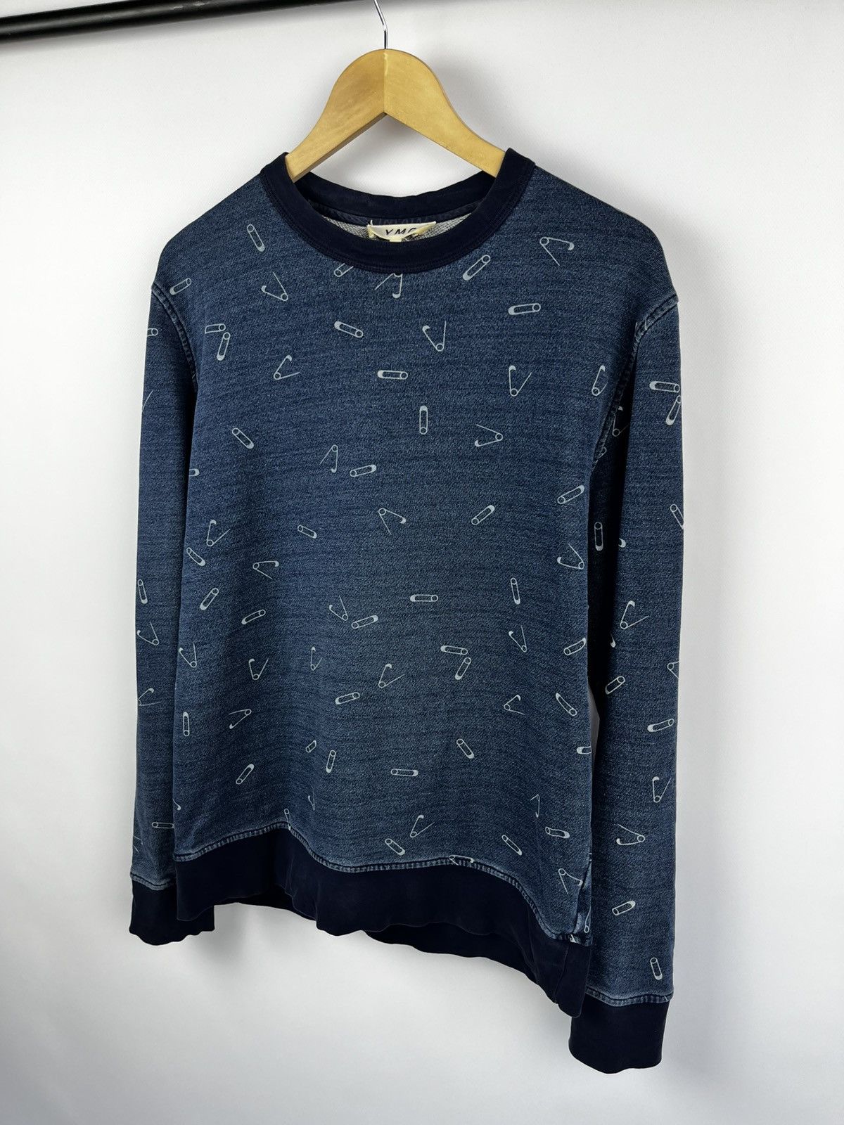 YMC Sweatshirt Ymc Blue size m International in Cotton Size US M / EU 48-50 / 2 - 1 Thumbnail