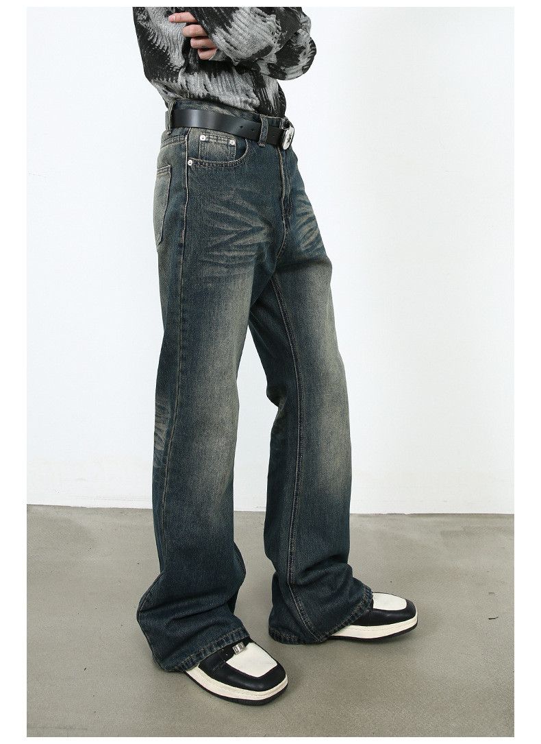 Japanese Brand Japanese retro loose straight versatile casual flared jeans Size US 32 / EU 48 - 5 Thumbnail