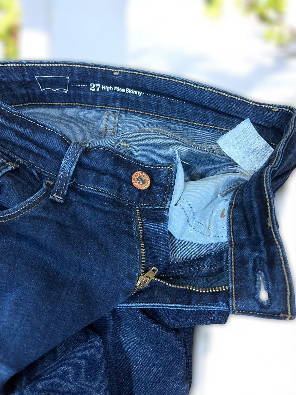 Levi's Levi’s High Rise Skinny jeans size W26 L34 Size 26" / US 2 / IT 38 - 5 Thumbnail