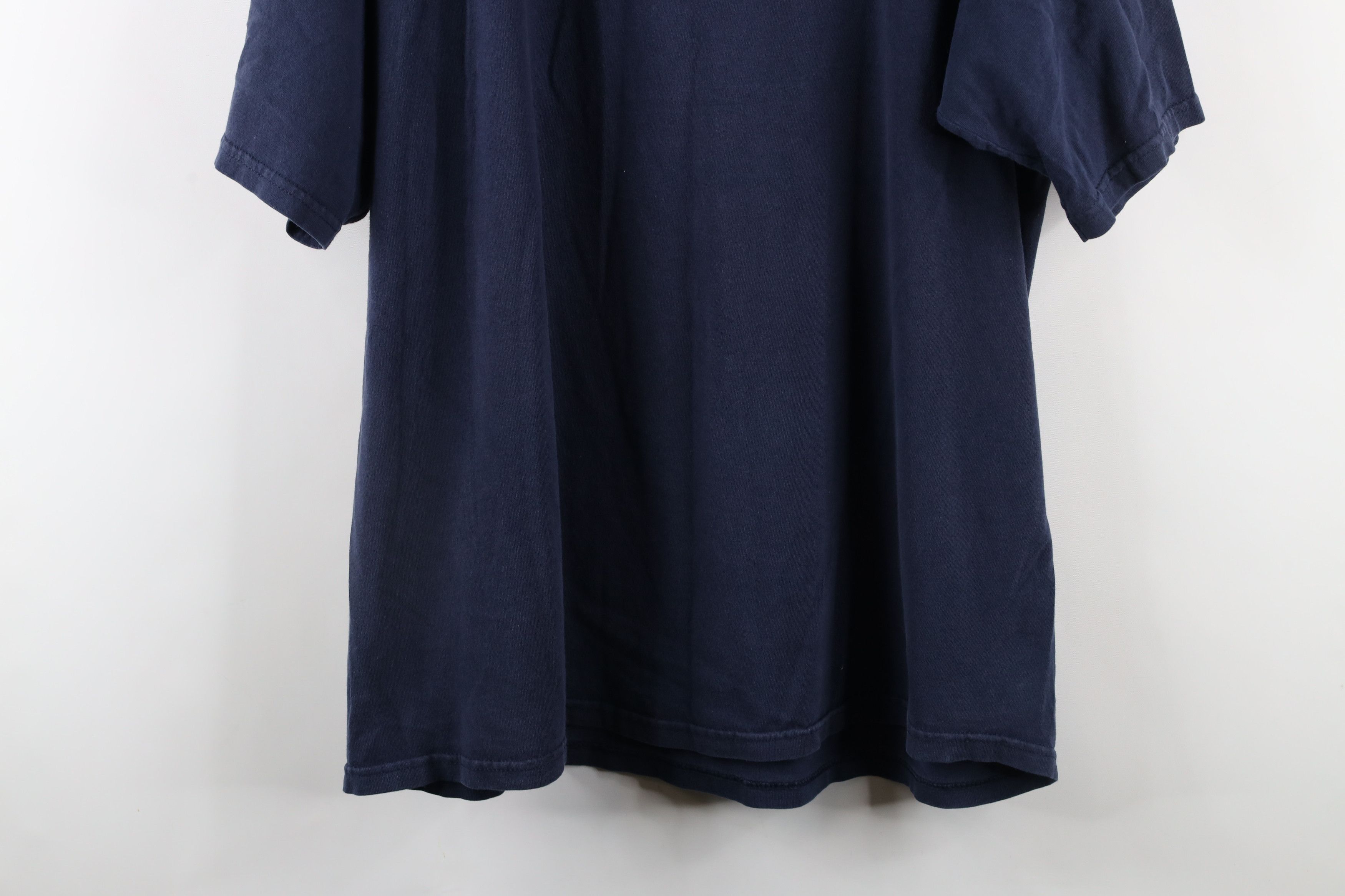 Vintage Vintage 90s Out Notre Dame University T-Shirt Blue Cotton Size US XL / EU 56 / 4 - 11 Thumbnail