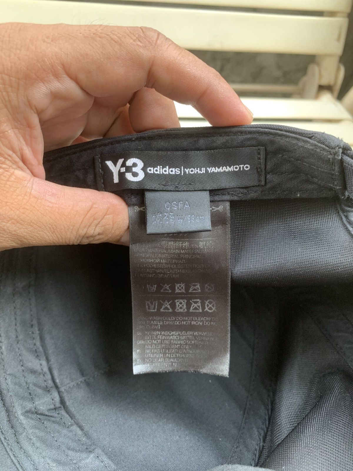 Travis Scott × Yohji Yamamoto Y3 Hat Size ONE SIZE - 7 Thumbnail