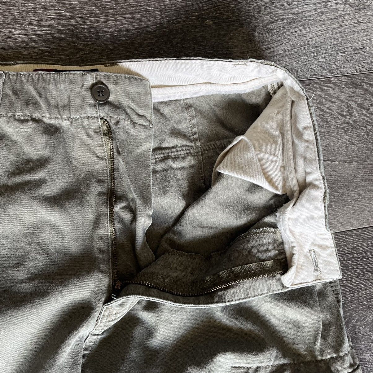 Chaps Ralph Lauren Vintage Chaps Ralph Lauren Olive Cargo Pocket Pants 32x30 Size US 32 / EU 48 - 8 Thumbnail