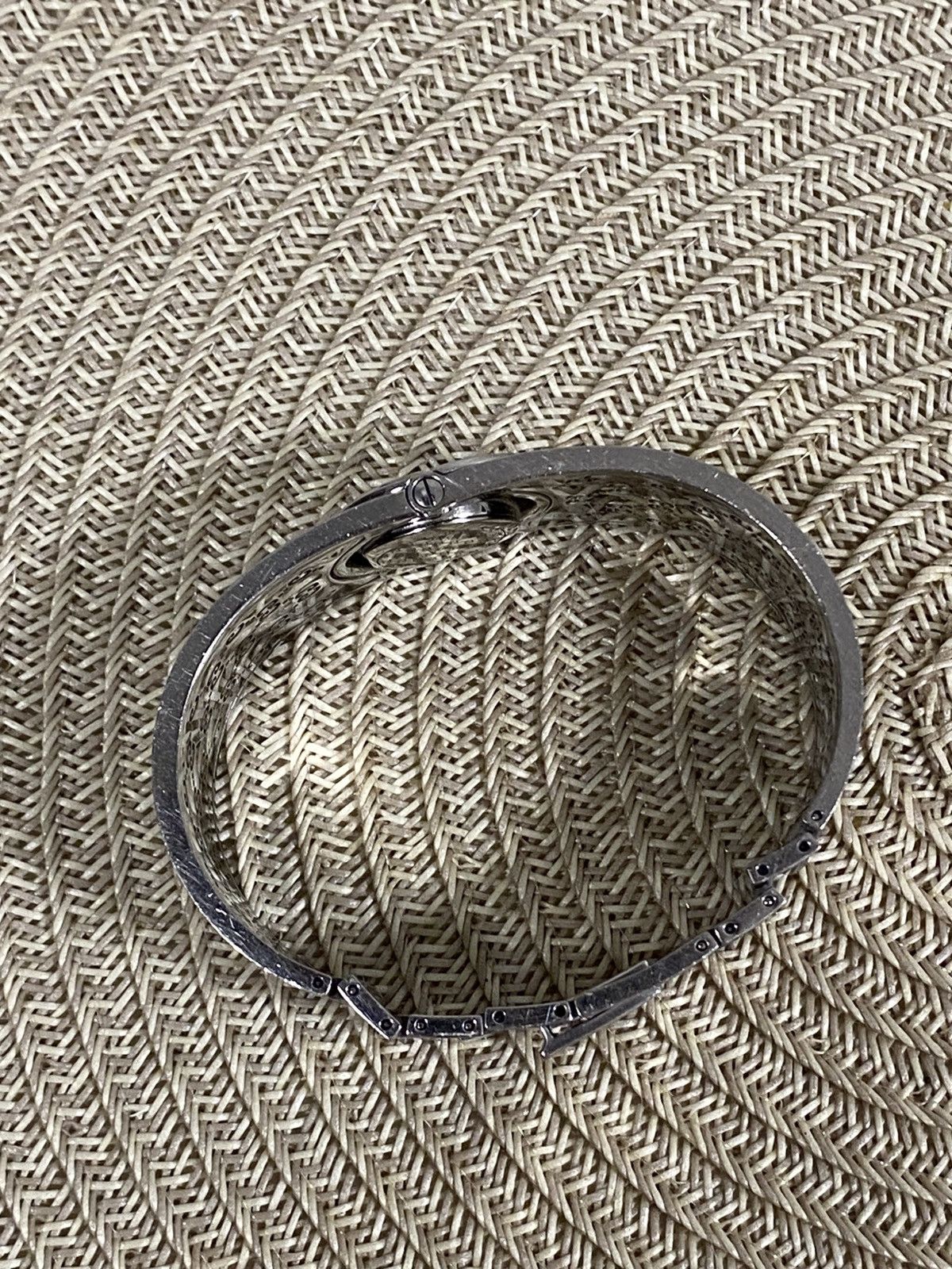 Gucci Vintage Gucci Twirl Watch Reversible Bangle Cuff GG Monogram Size ONE SIZE - 15 Thumbnail