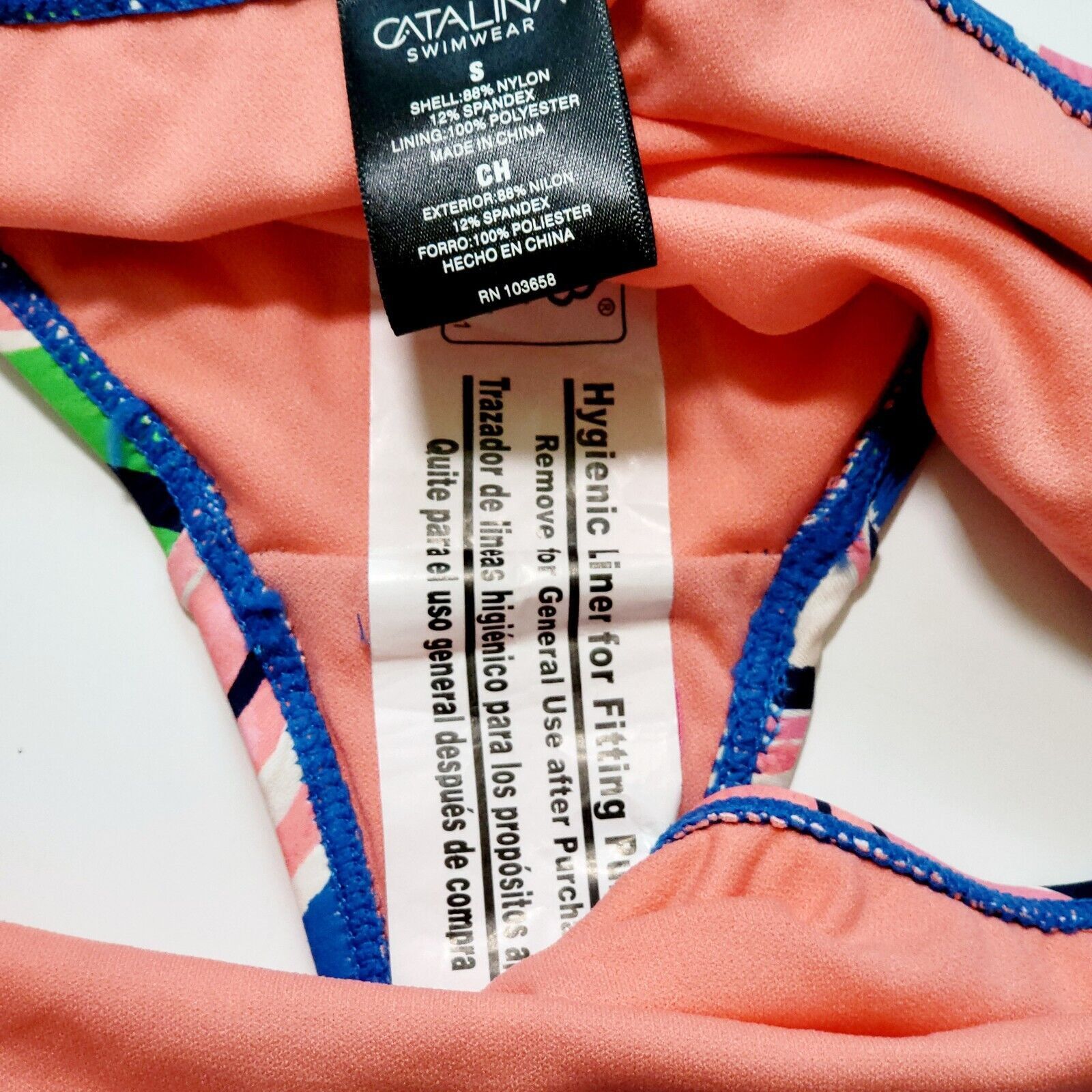 Catalina NWT Catalina Bold Floral Abstract High Waist Bikini Bottom Size S / US 4 / IT 40 - 5 Thumbnail