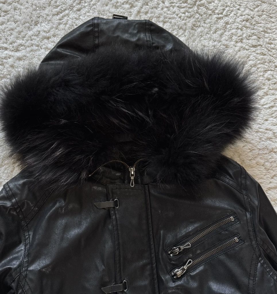 ジャケット・アウター 00s gostar de fuga leather down jacket GOSTAR DE FUGA Fuga fur jacket | Grailed