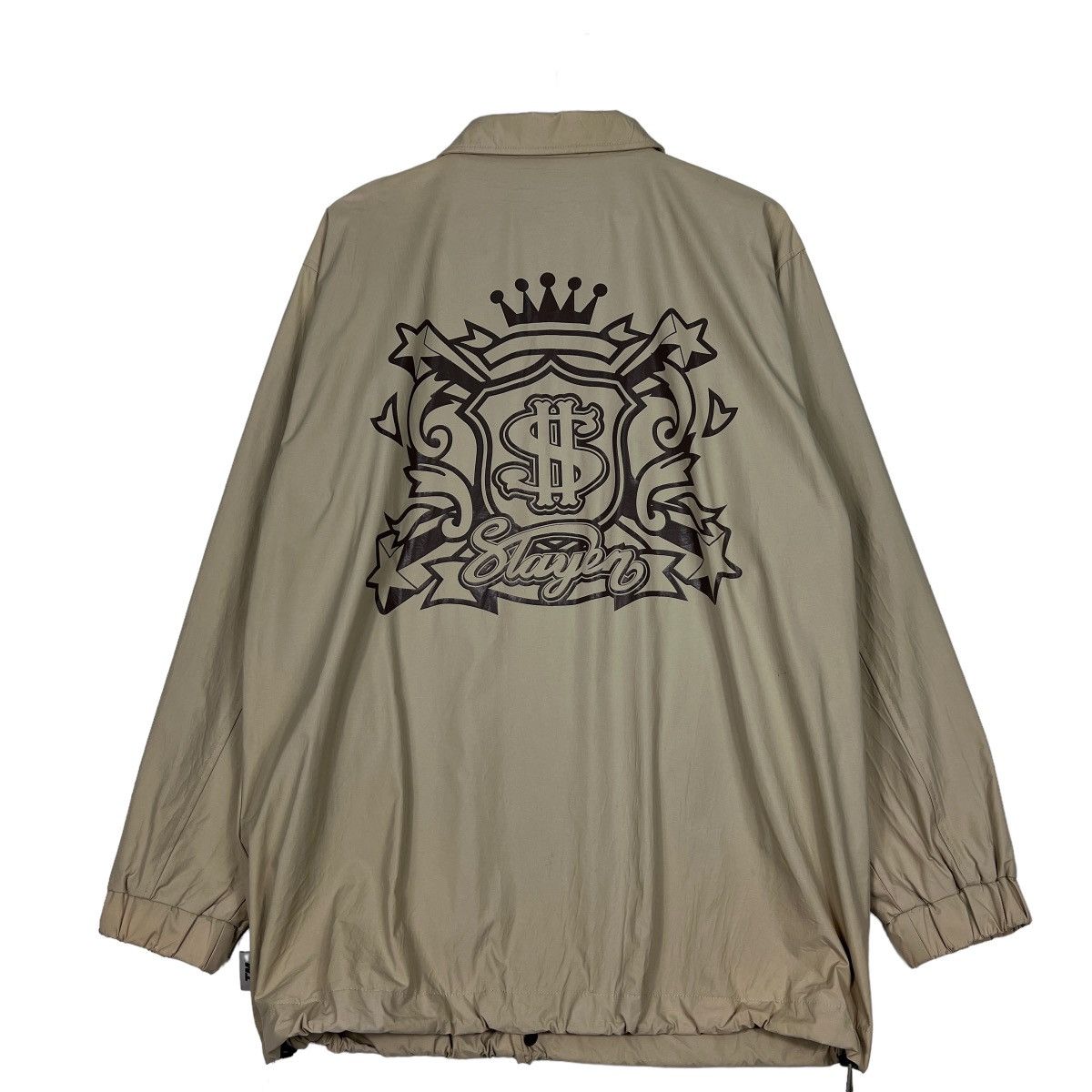 Slayer 🔥 SLAYER BIG LOGO COACH JACKET MADE IN NGY Size US L / EU 52-54 / 3 - 1 Thumbnail