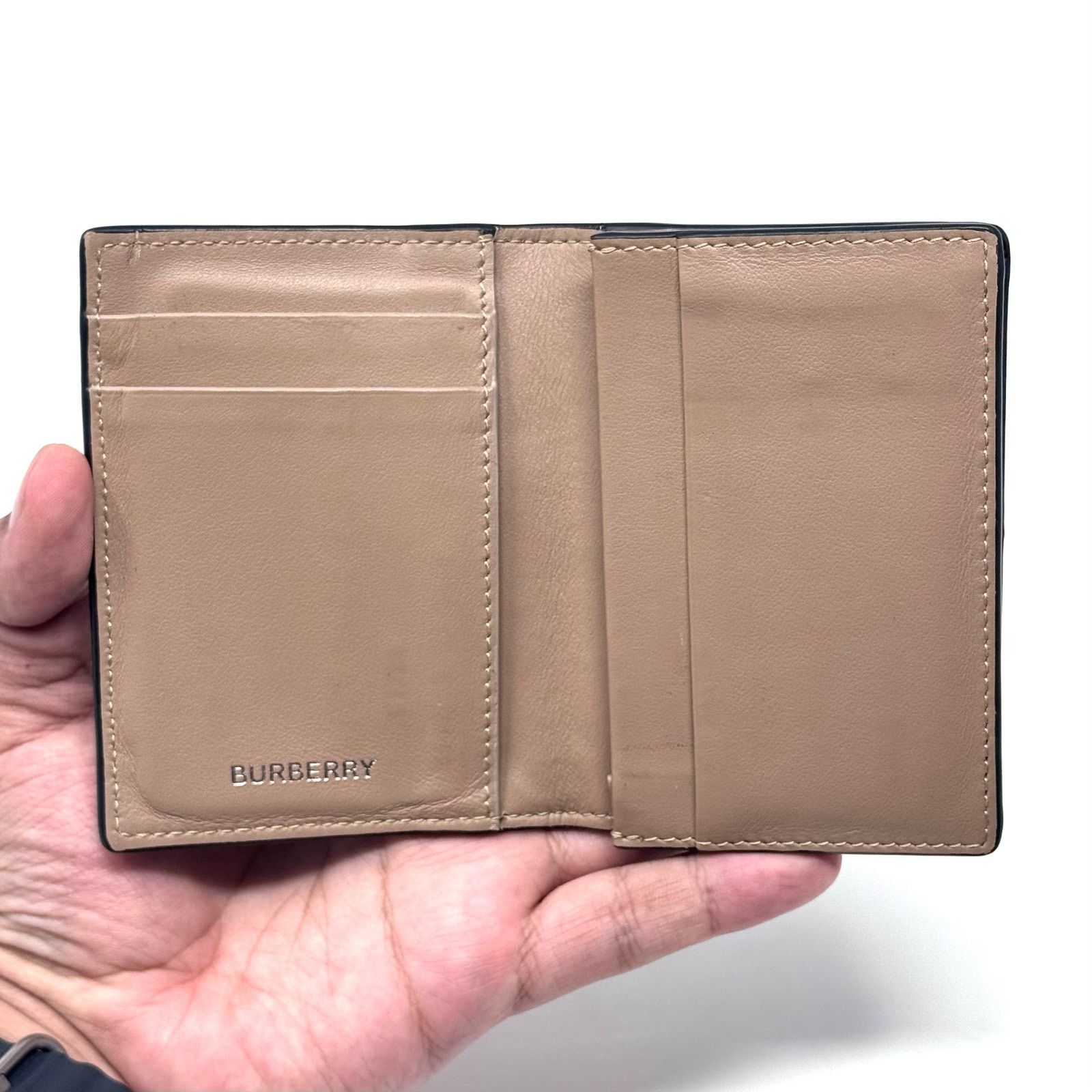 Burberry Burberry Dark Gray Nova Wallet Size ONE SIZE - 2 Thumbnail