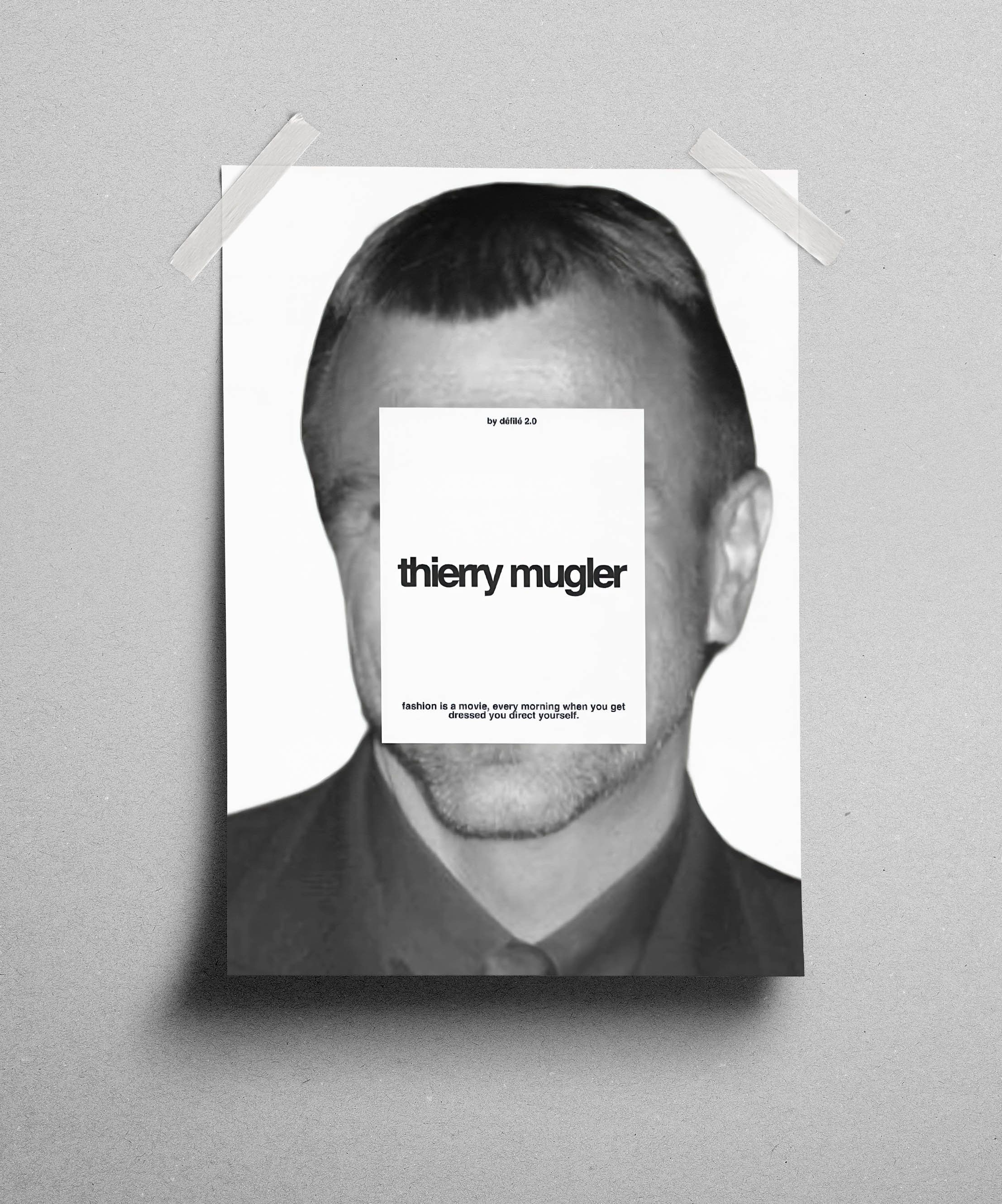 Thierry Mugler Thierry Mugler Poster Gift Vintage Archive Art Book Size ONE SIZE - 3 Thumbnail