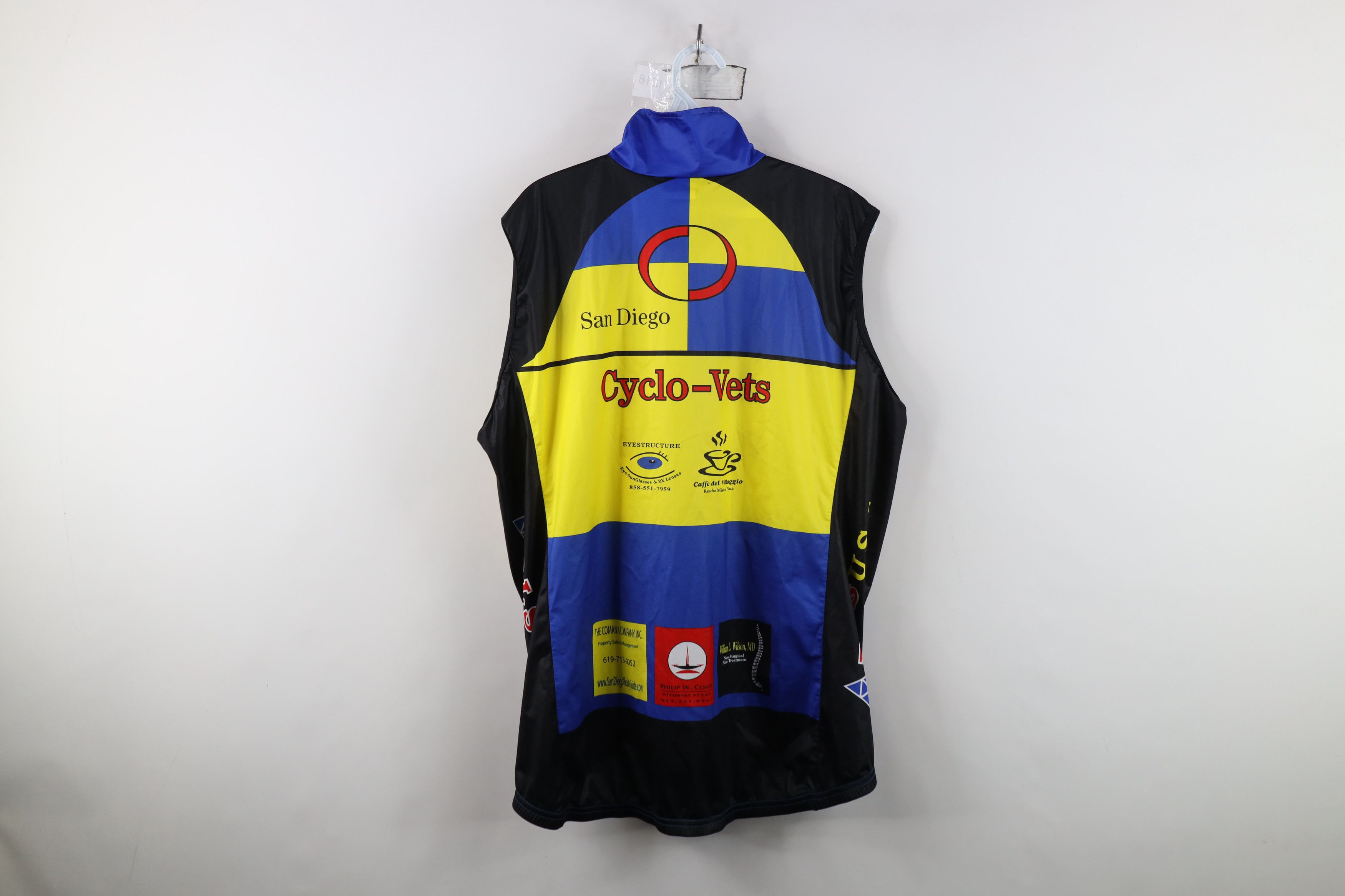 Vintage Squadra Team Division Cycle-Vets Full Zip Cycling Jersey USA Size US XL / EU 56 / 4 - 13 Thumbnail