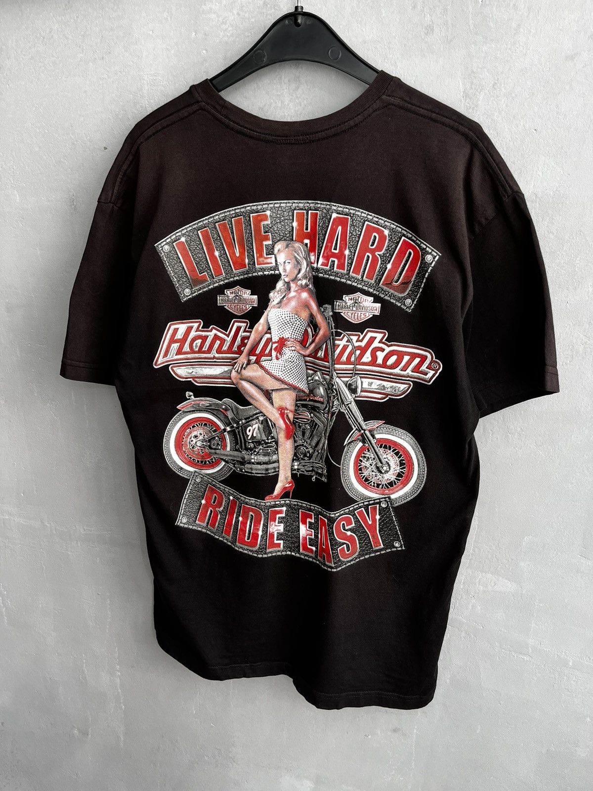 Harley Davidson × Vintage vintage HARLEY DAVIDSON shirt motorcycle jersey Las vegas Size US L / EU 52-54 / 3 - 8 Thumbnail