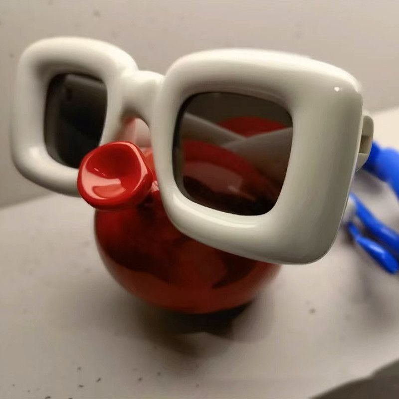 VIBE New Design Street ins style custom avant-garde sunglasses Size ONE SIZE - 1 Thumbnail