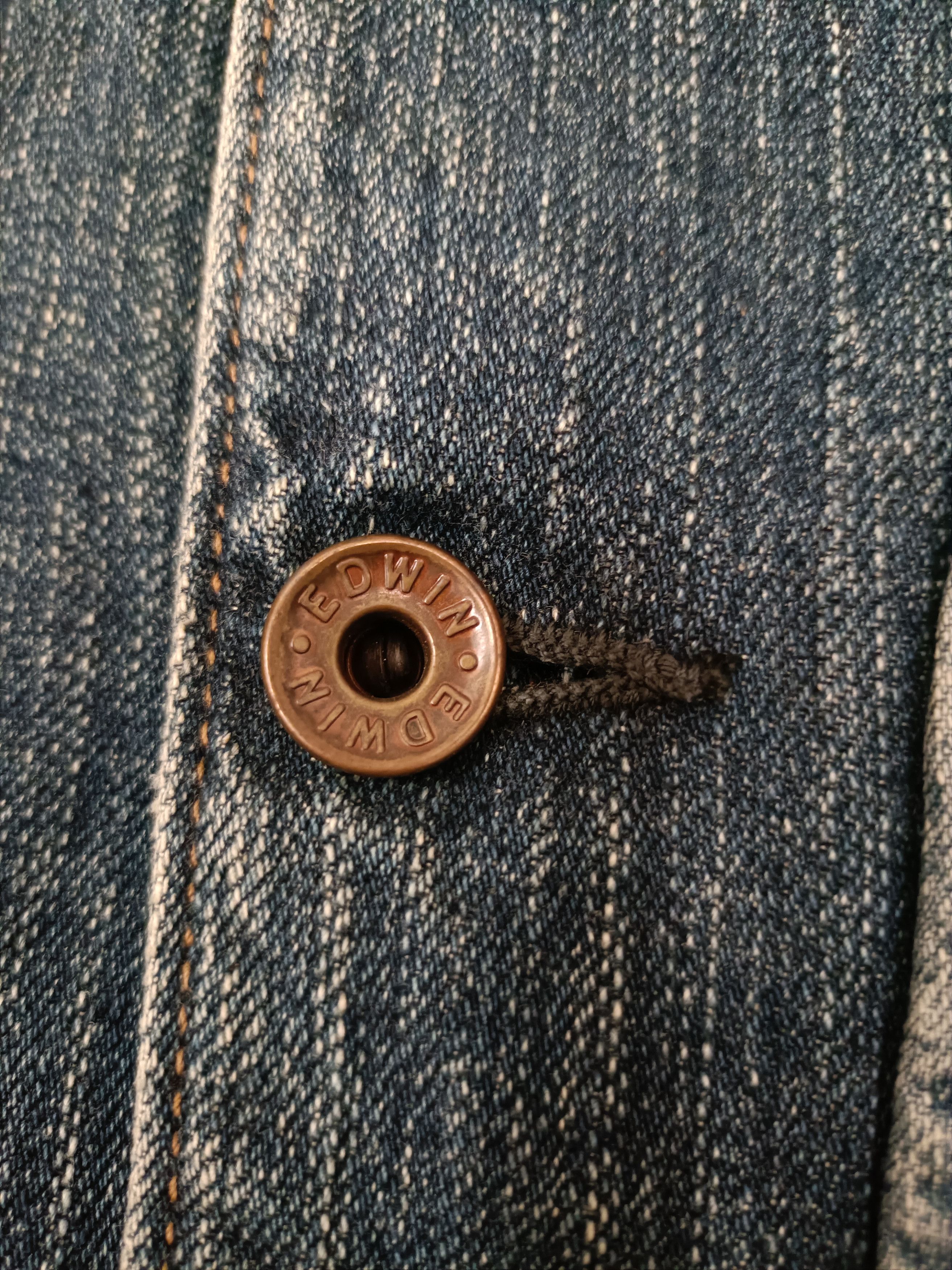 Edwin Vintage Edwin 505 chore selvedge denim jacket Size US M / EU 48-50 / 2 - 4 Thumbnail