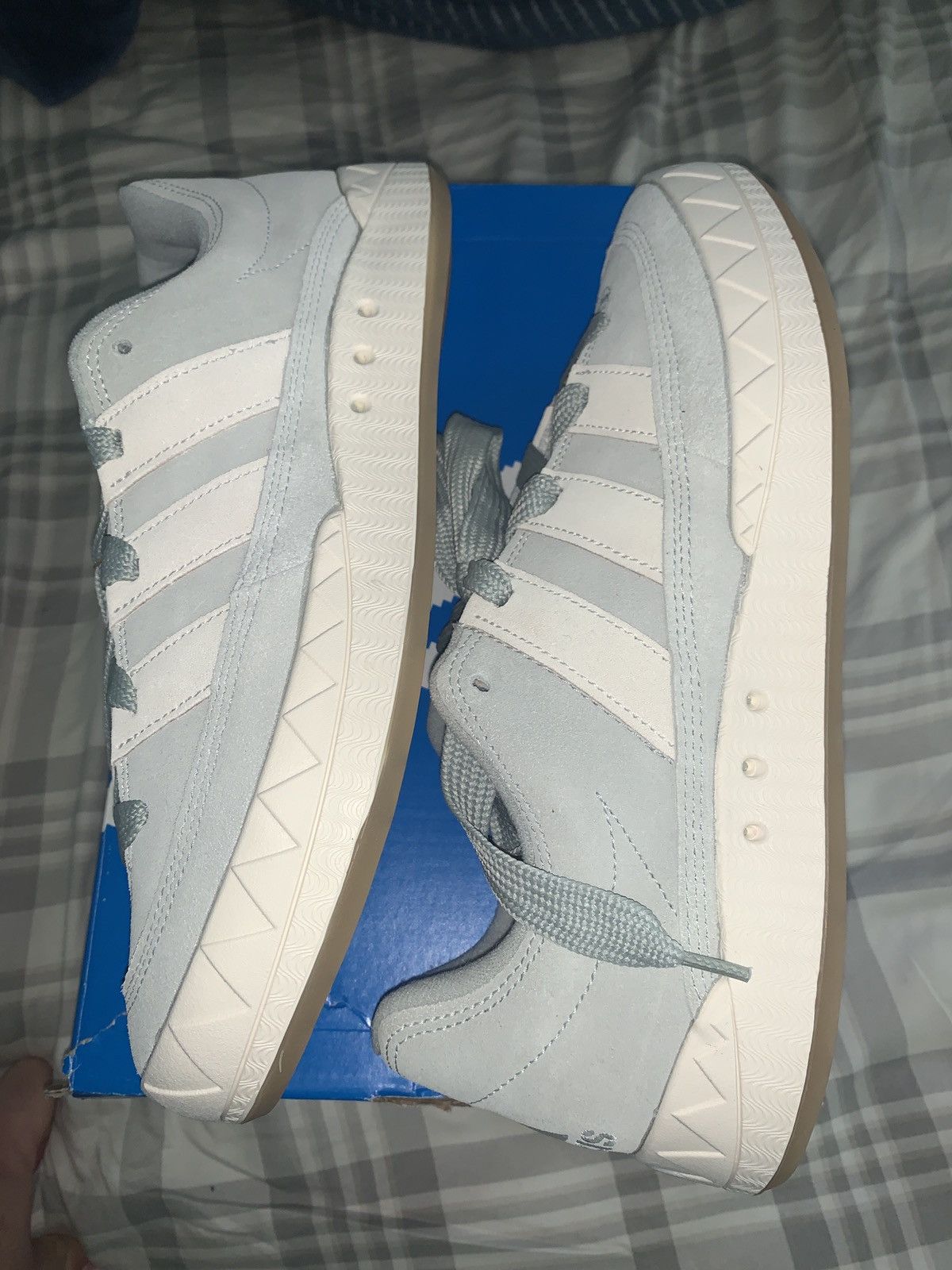 Adidas ADIDAS Men's Adimatic Sneakers Silver Size US 11 / EU 44 - 1 Thumbnail