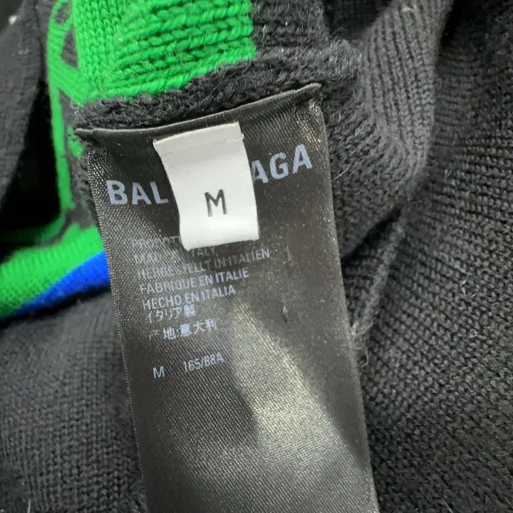 Balenciaga Balenciaga Oversized Wool Blend Sweater for Women 0079-2507 Size XXL / US 16-18 / IT 52-54 - 4 Thumbnail