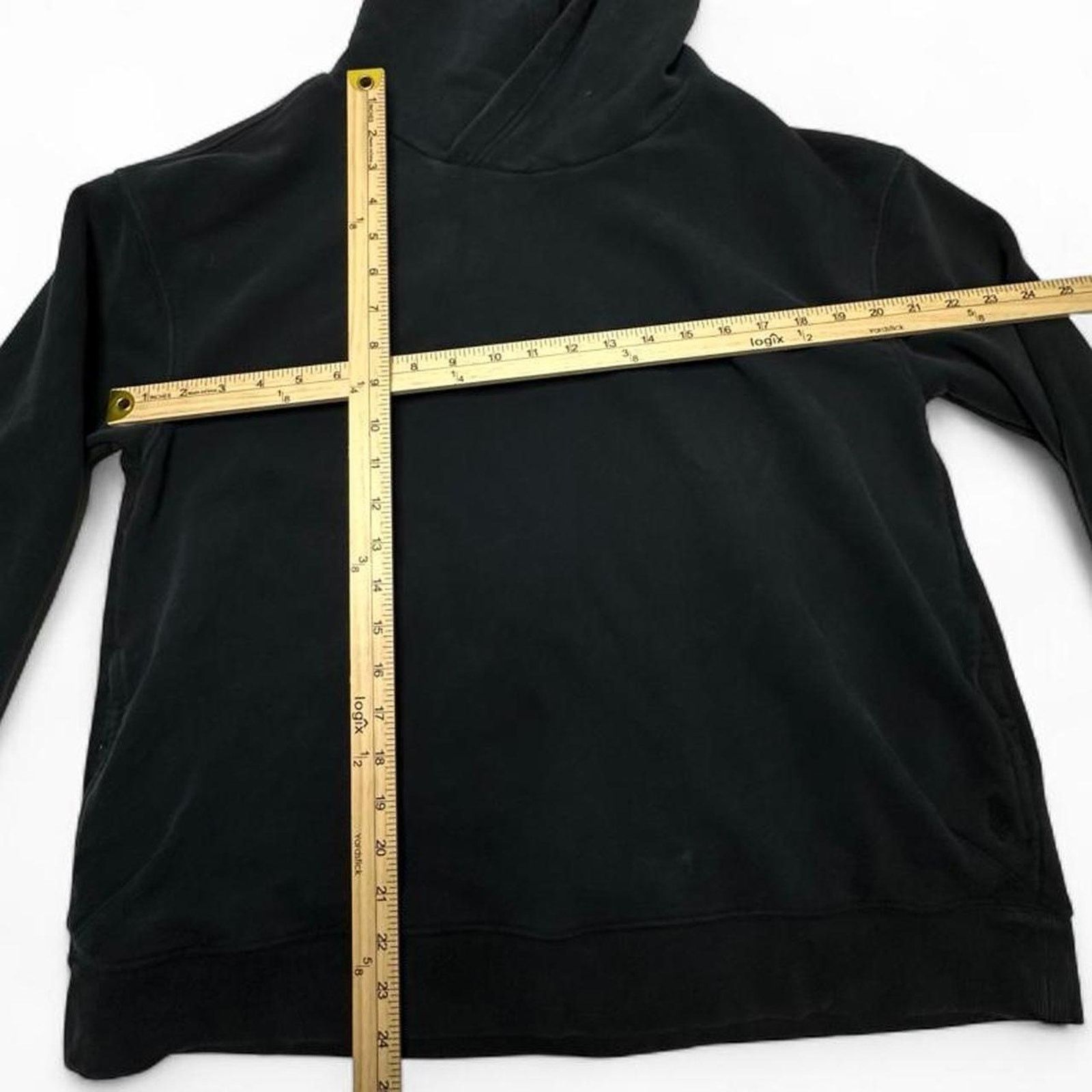 Free People Free People Black Cotton Hoodie Size Medium Relaxed Fit Size M / US 6-8 / IT 42-44 - 5 Thumbnail