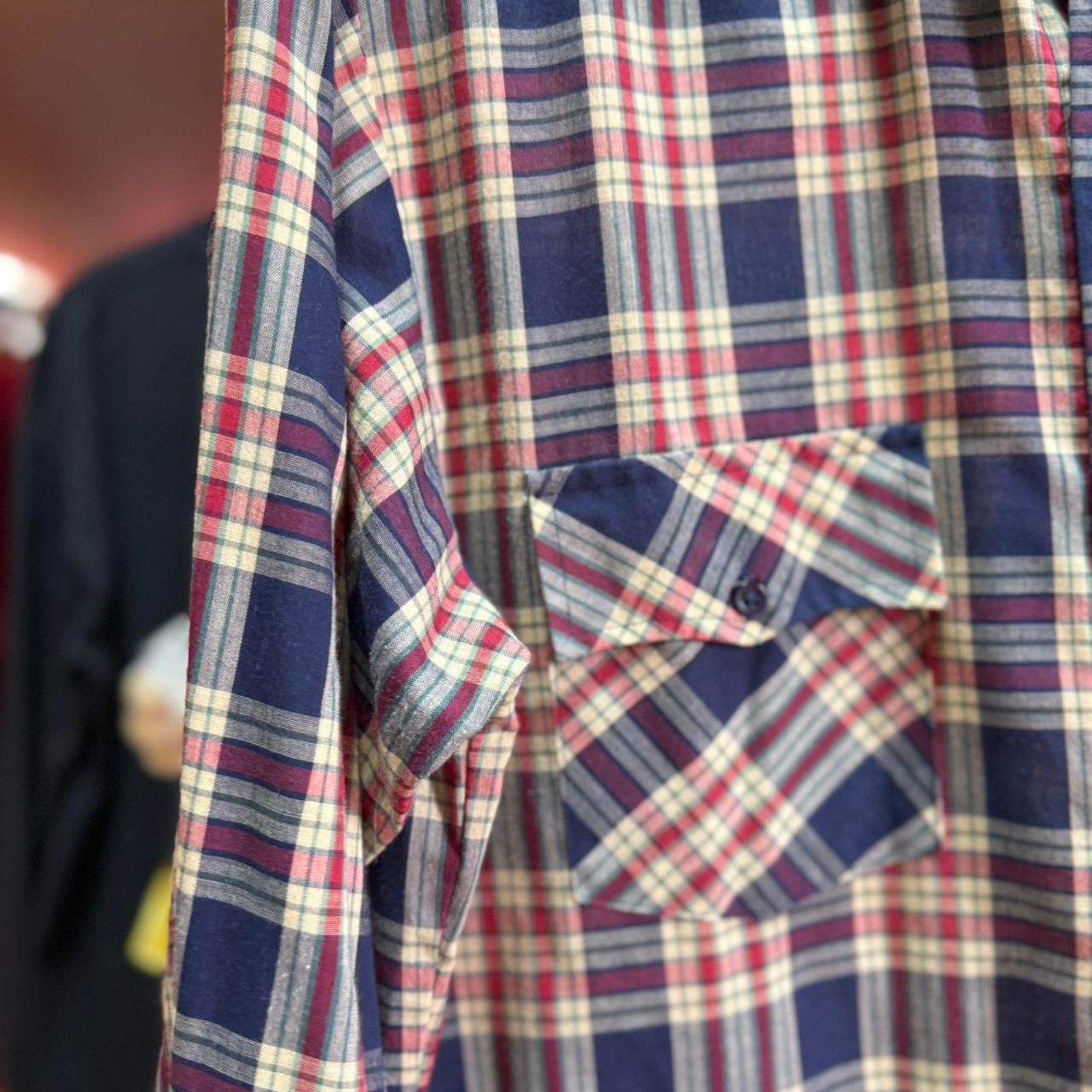 Vintage Vintage 90s Plaid Button Up Shirt Size US M / EU 48-50 / 2 - 5 Thumbnail