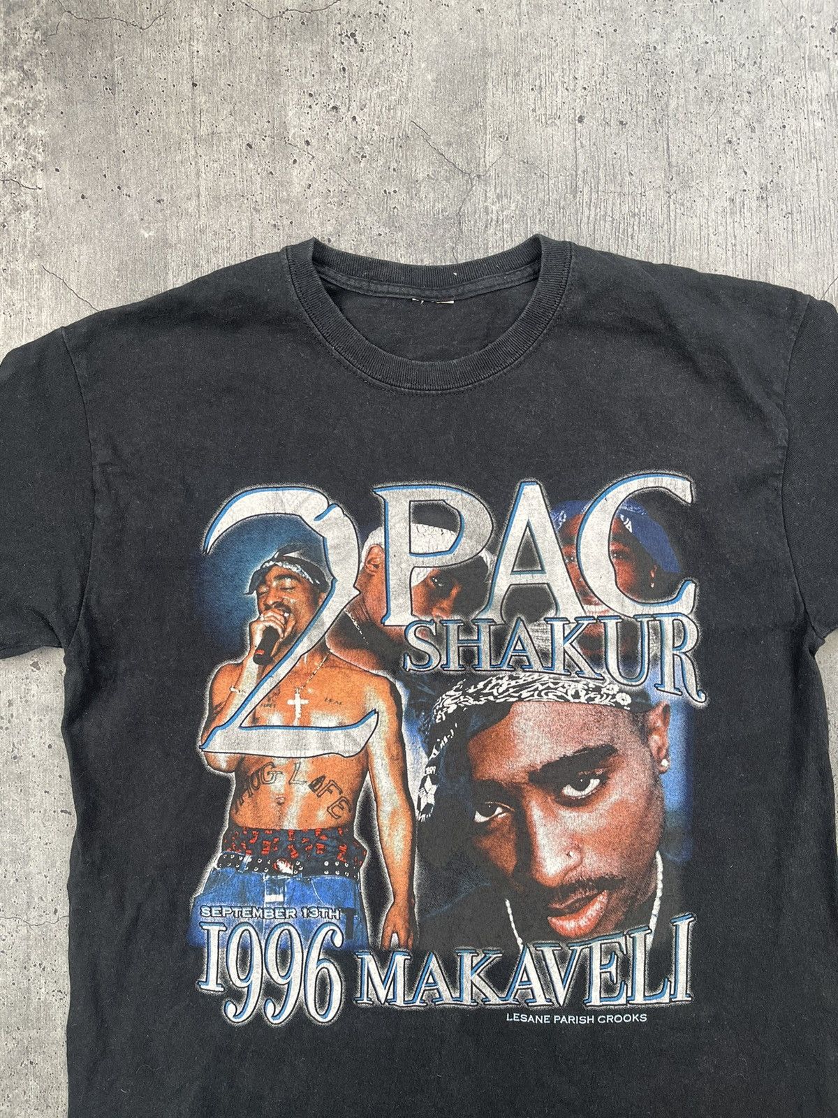 Vintage Vintage 2Pac 1996’s XL T-Shirt Fade / Distressed Size US S / EU 44-46 / 1 - 2 Thumbnail