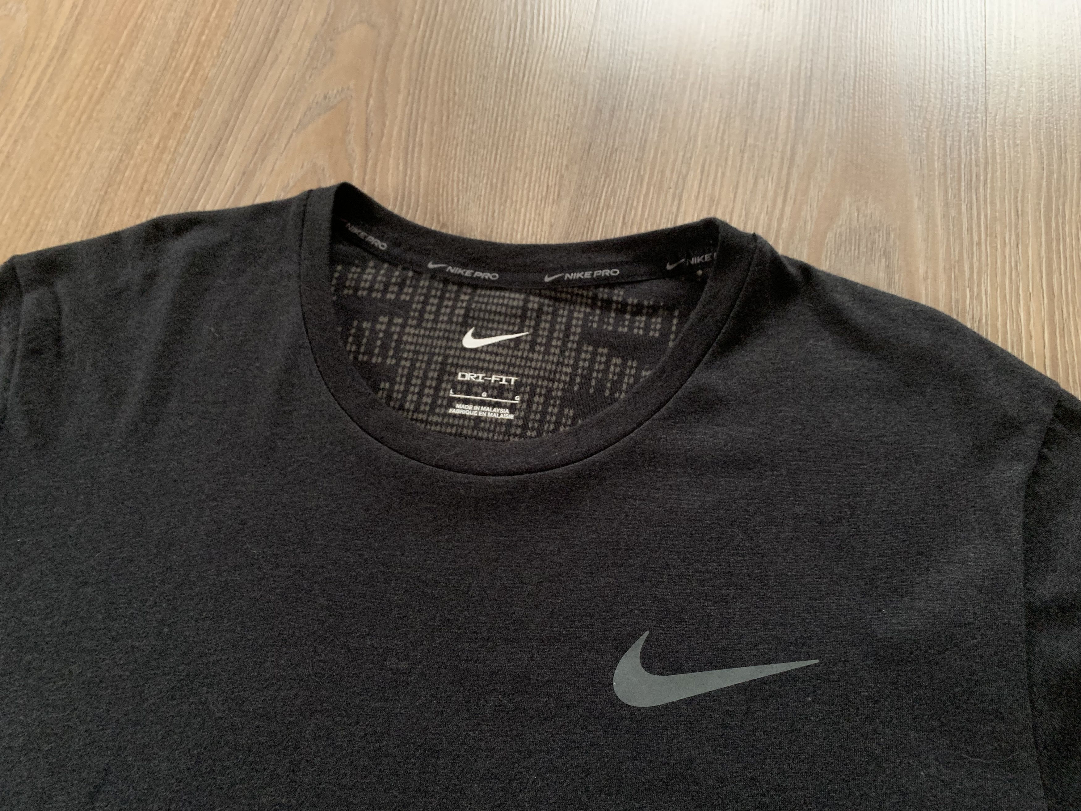 Nike Nike Pro Burnout Mesh Print Training T Shirt Size US L / EU 52-54 / 3 - 4 Thumbnail