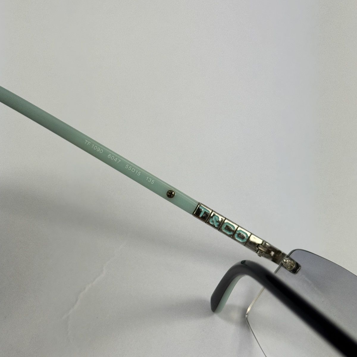 Tiffany & Co. RIMLESS RECTANGULAR LOVE SUNGLASSES Size ONE SIZE - 6 Thumbnail