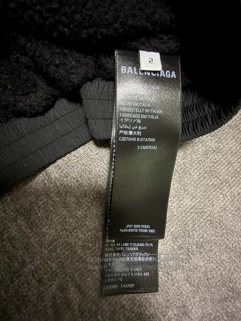 Balenciaga Balenciaga Ski series 3b nylon hooded fleece sweatshirt Size US M / EU 48-50 / 2 - 4 Thumbnail