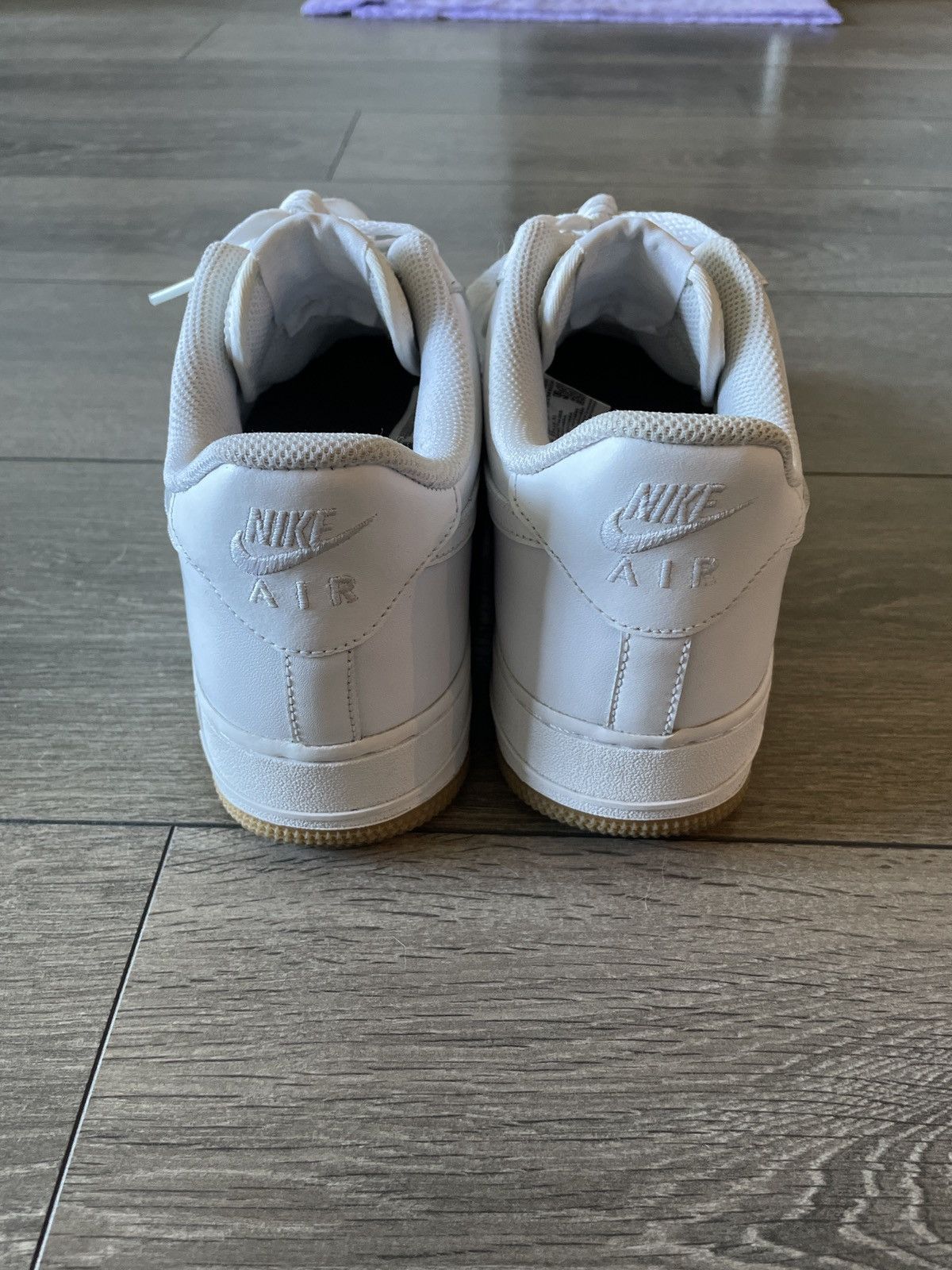 Nike × Vintage Size 9.5 Air Force 1 Gum Sole Size US 9.5 / EU 42-43 - 4 Thumbnail