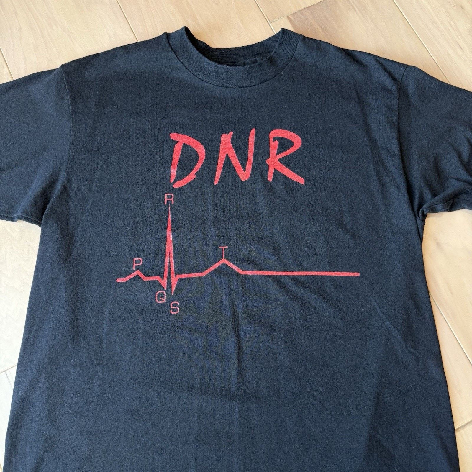 Vintage Vintage Do Not Resuscitate Shirt Large Black 90s Made in USA Size US L / EU 52-54 / 3 - 3 Thumbnail