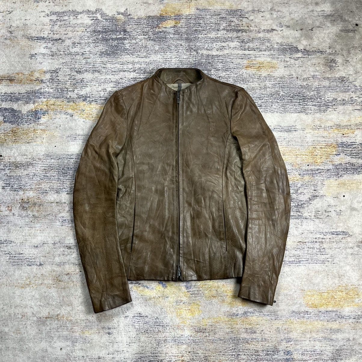 Kazuyuki Kumagai Attachment Attachment rider leather jacket like rick owens guidi julius Size US S / EU 44-46 / 1 - 1 Thumbnail