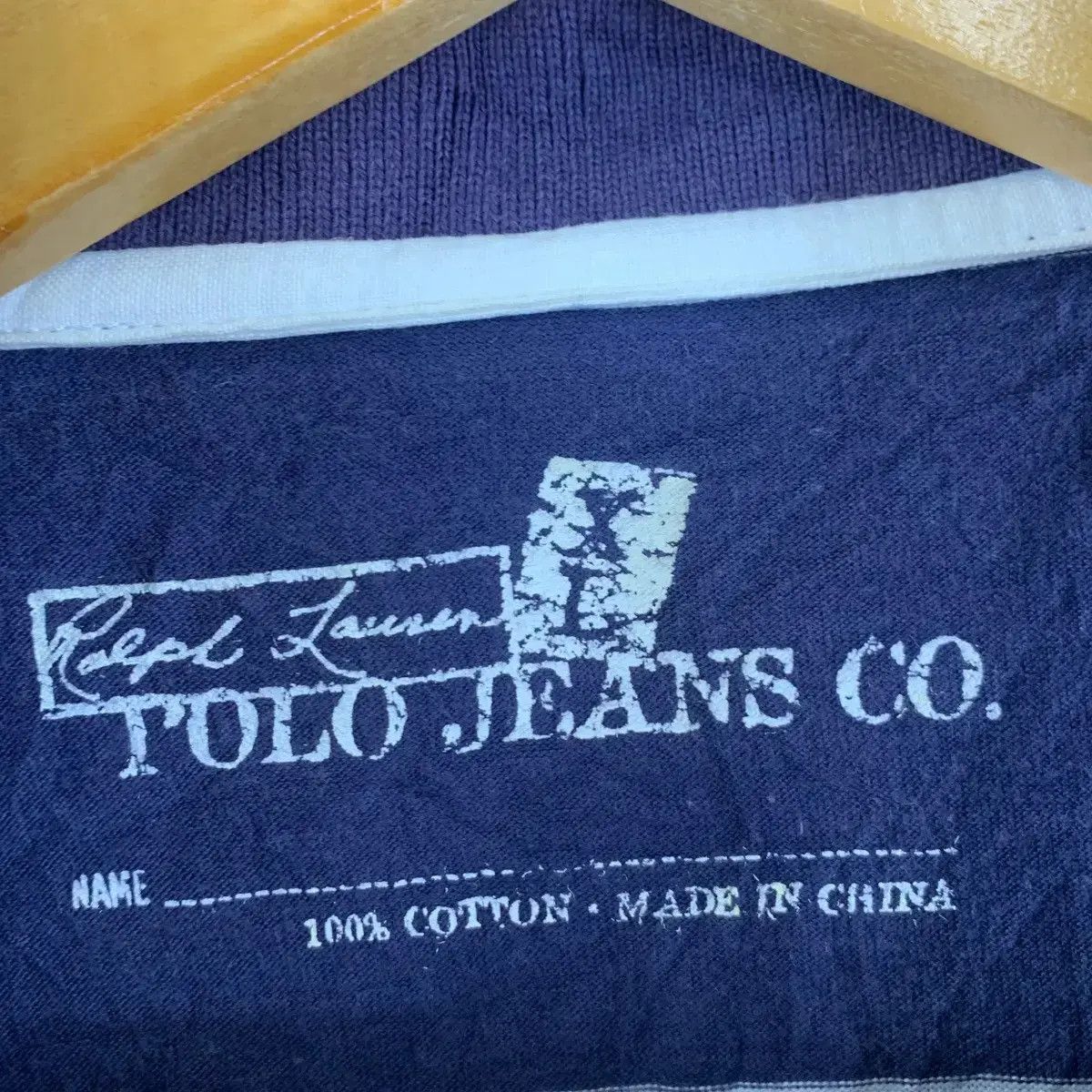 Polo Ralph Lauren Vintage POLO JEANS RALPH LAUREN RL Logo Striped Polo Tee Size US XL / EU 56 / 4 - 5 Thumbnail