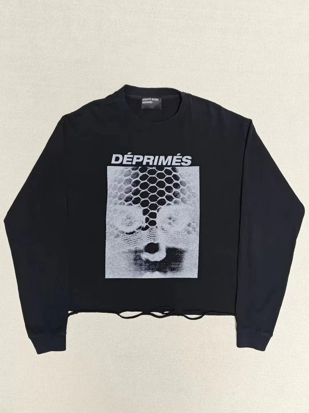 Enfants Riches Deprimes Enfants Riches Déprimés Abstract Fringe Distressed Longsleeve Size US S / EU 44-46 / 1 - 1 Thumbnail