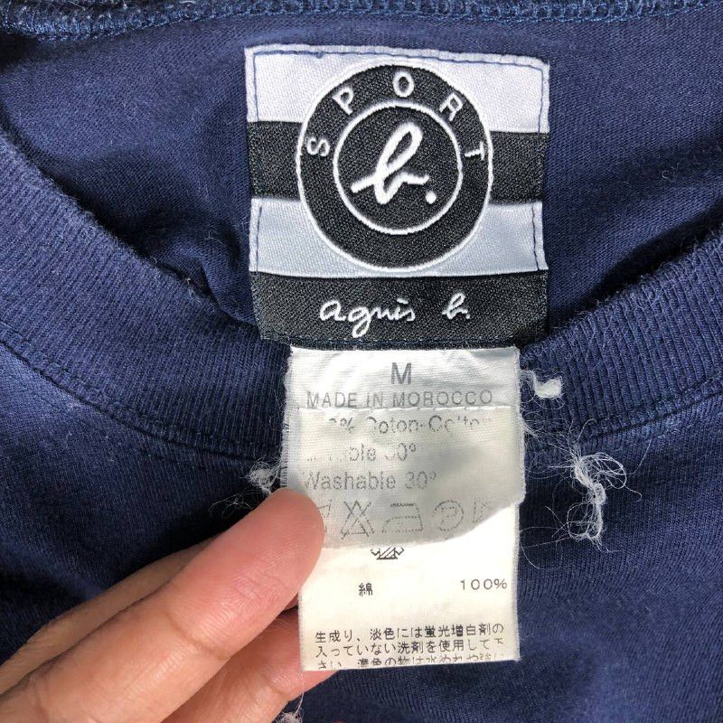 agnes b. Vintage Agnes B. Sport Men T-shirt Size US M / EU 48-50 / 2 - 6 Thumbnail