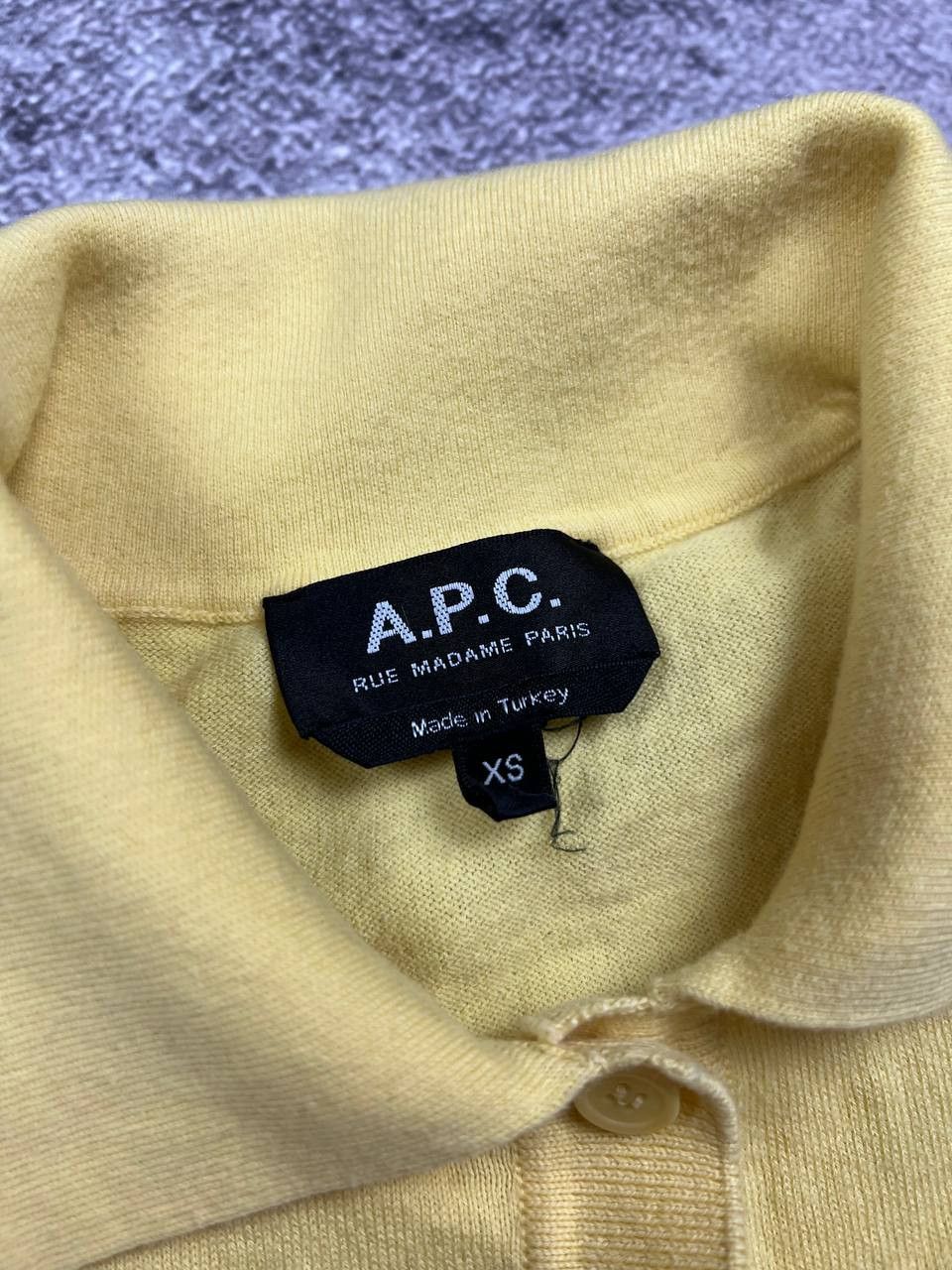 A.P.C. A.P.C. Polo Up T-Shirt Size US XS / EU 42 / 0 - 7 Thumbnail