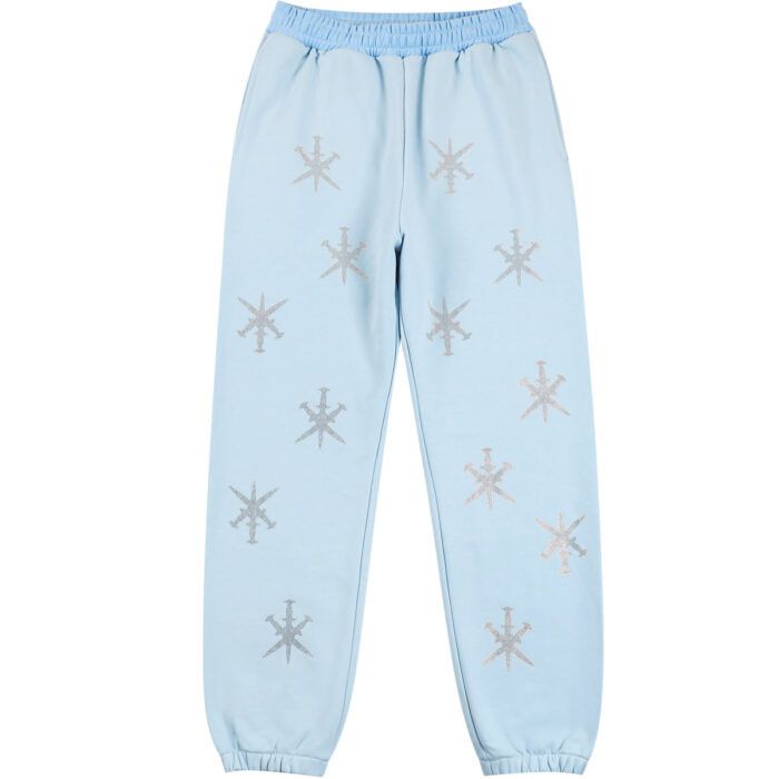 UNKNOWN Wash BlueCross Rhinestone Jogger
