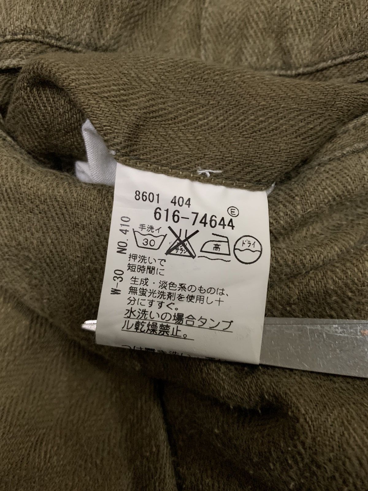 Takeo Kikuchi Vintage Takeo Kikuchi Multi-pockets Tactical 3/4 Cargo Jeans Size US 32 / EU 48 - 18 Thumbnail