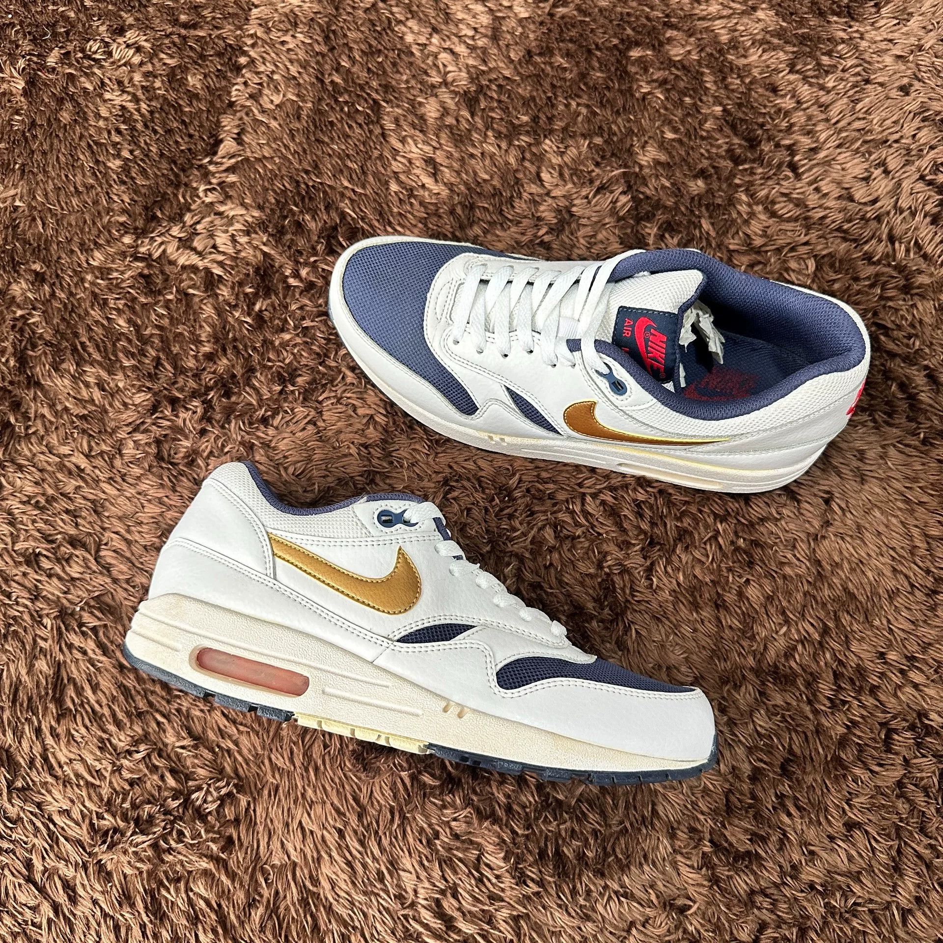 Nike Nike MAX 1 Blue Lowtop Sneakers 9 Men Size US 9 / EU 42 - 1 Thumbnail