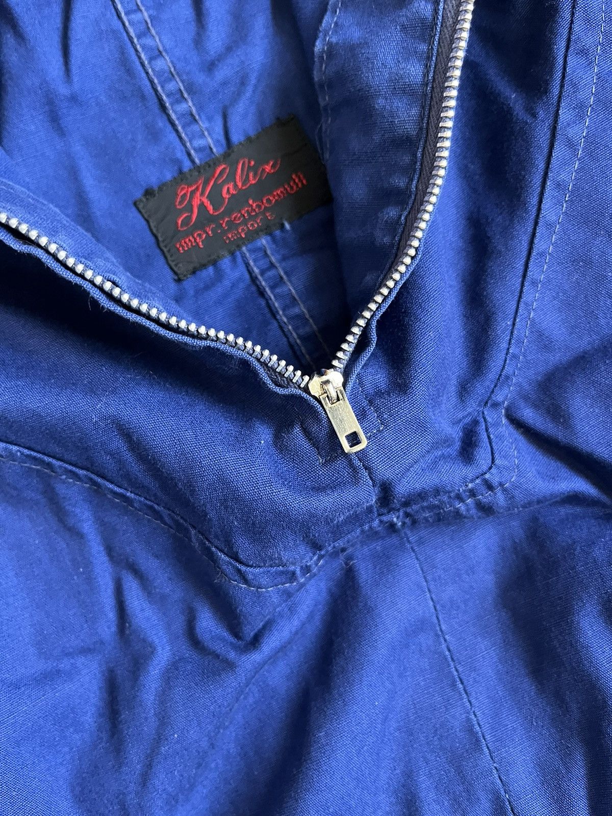 Other Vintage 50s 60s Kalix European Blue Hiking Jacket Anorak Size US L / EU 52-54 / 3 - 3 Thumbnail