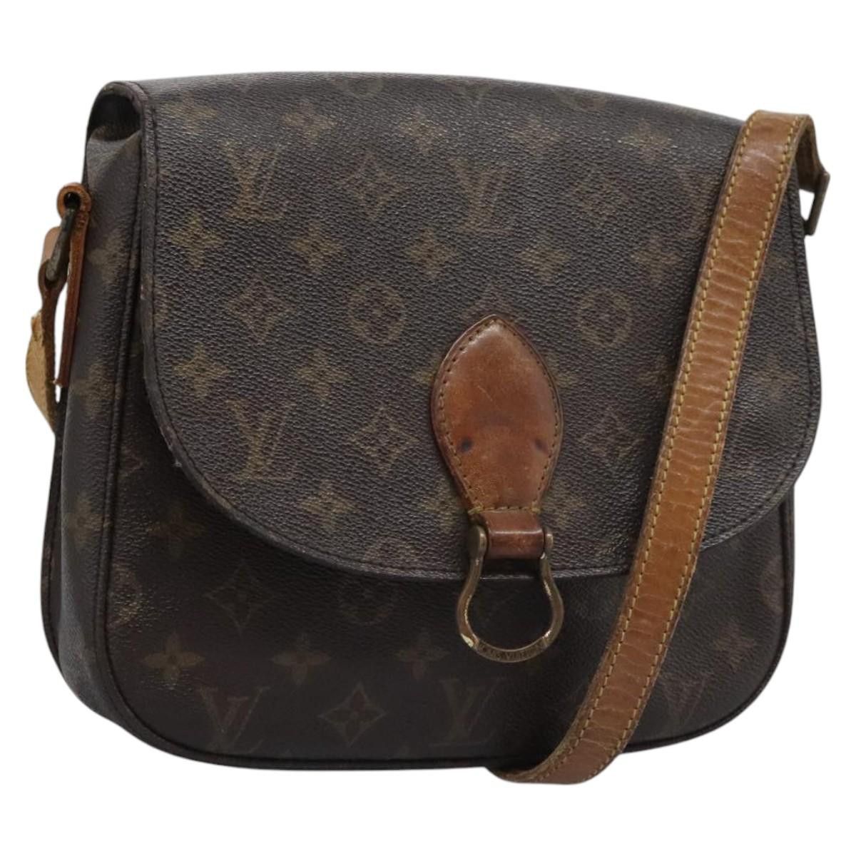 Louis Vuitton LOUIS VUITTON Monogram Saint Cloud GM Shoulder Bag M51242 Size ONE SIZE - 1 Thumbnail