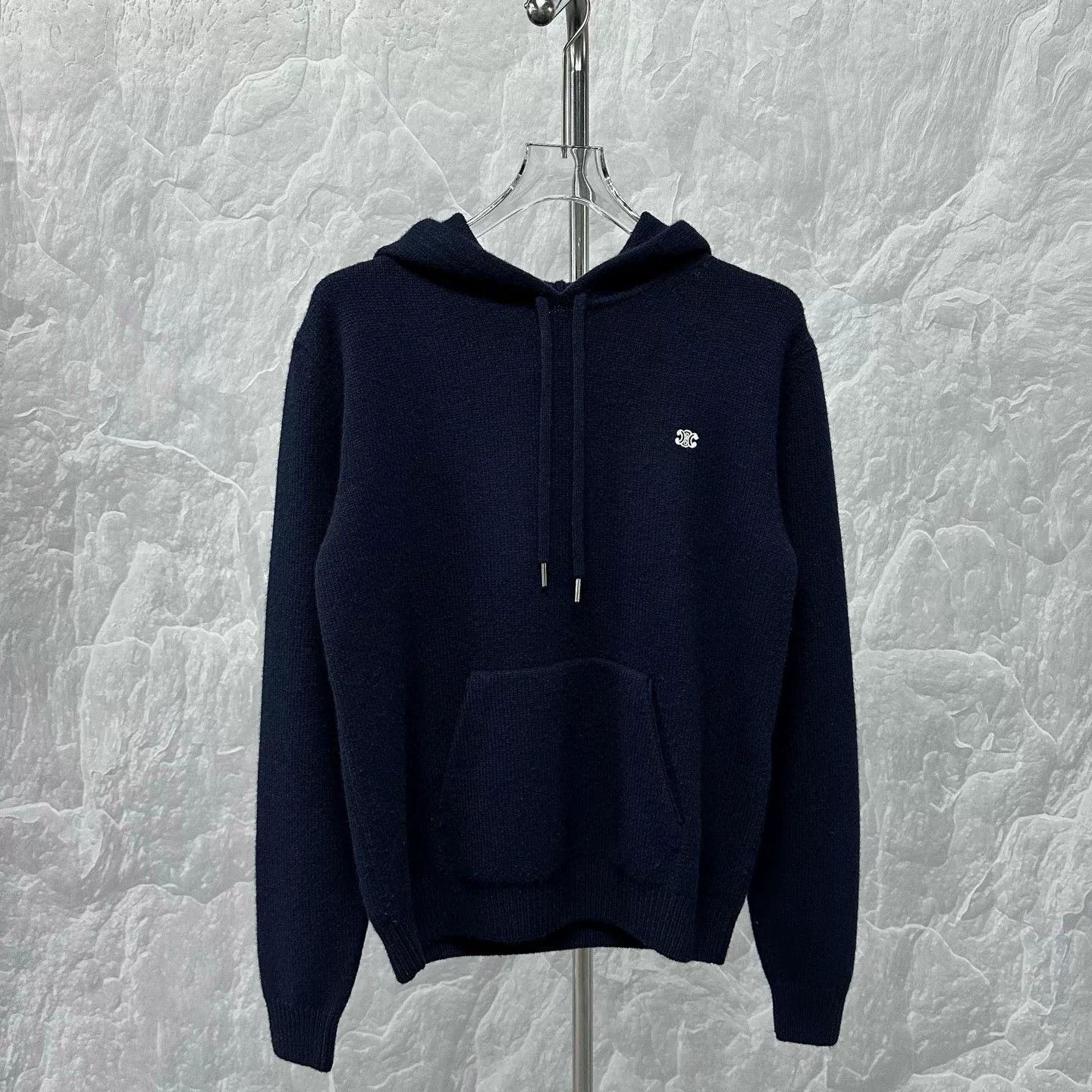 Celine new celine embroidered hooded sweatshirt Size M / US 6-8 / IT 42-44 - 1 Thumbnail