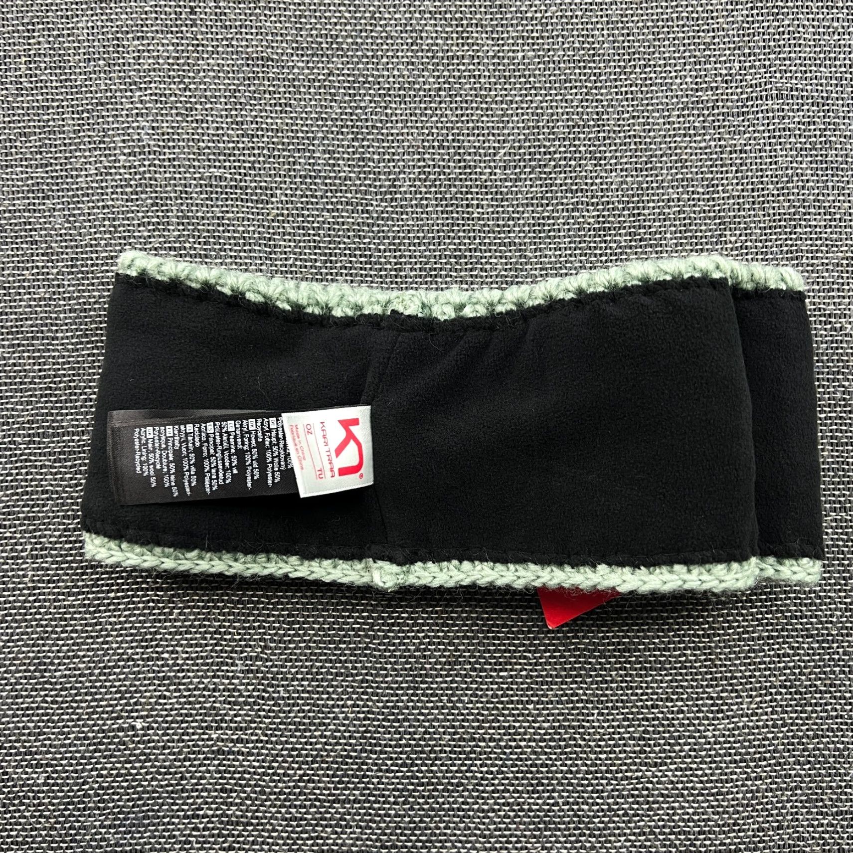 Vintage Kari Traa Womens Wool Blend Headband One Size Fair Isle Knitted Green Lined Size ONE SIZE - 4 Thumbnail