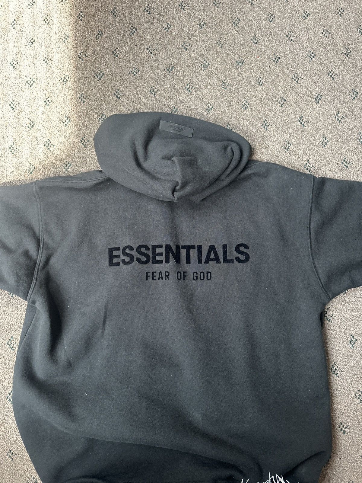 Essentials Fear of God black hoodie