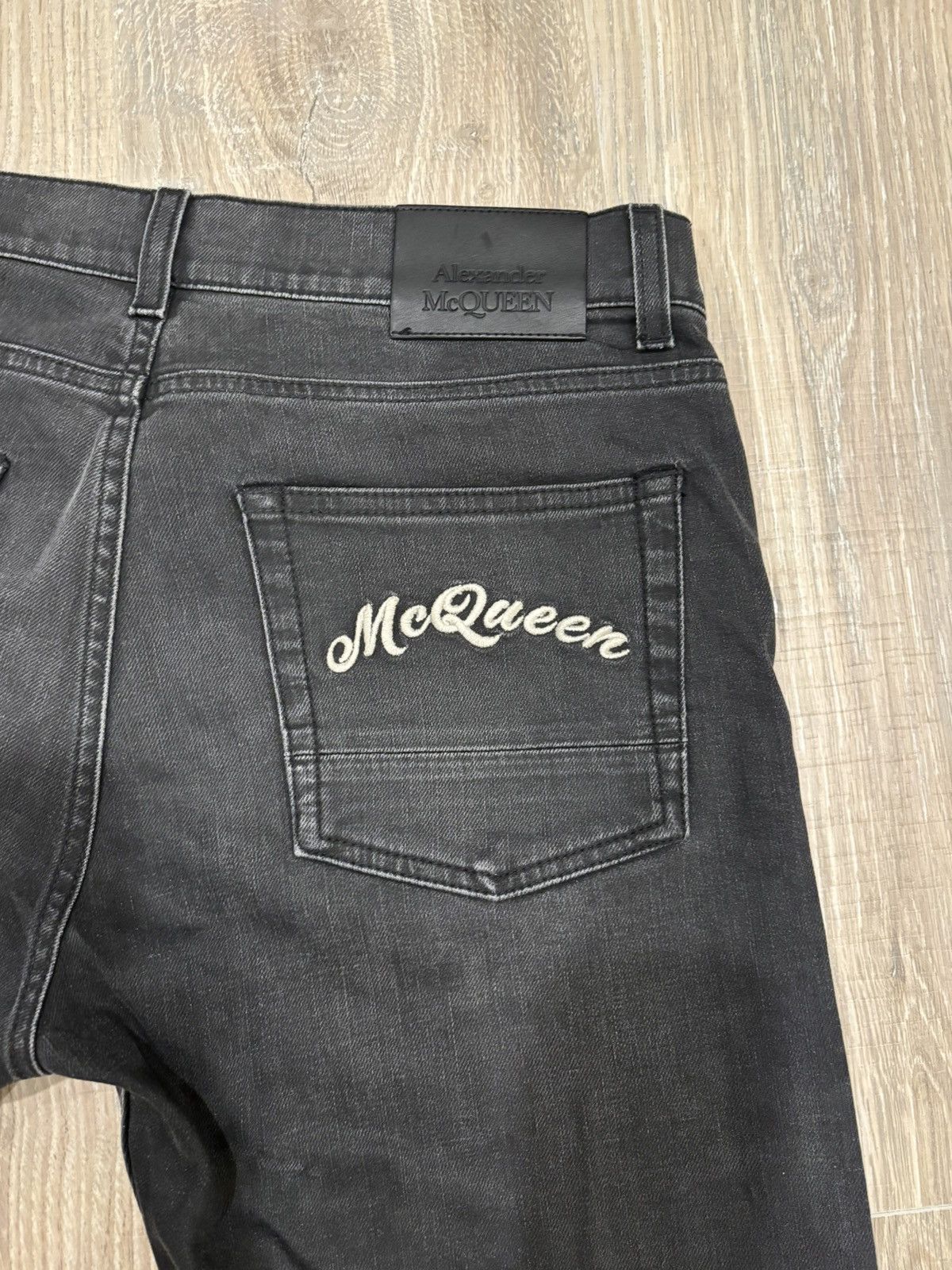 Alexander McQueen Alexander McQueen Patch Jeans Size US 32 / EU 48 - 3 Thumbnail