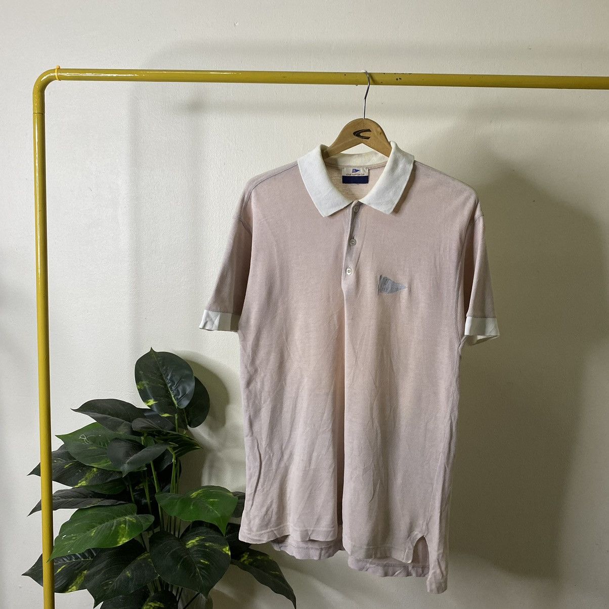 Vintage Vintage 1990s Louis Vuitton Cup Sailing Competition Polo Tee Size US M / EU 48-50 / 2 - 1 Thumbnail