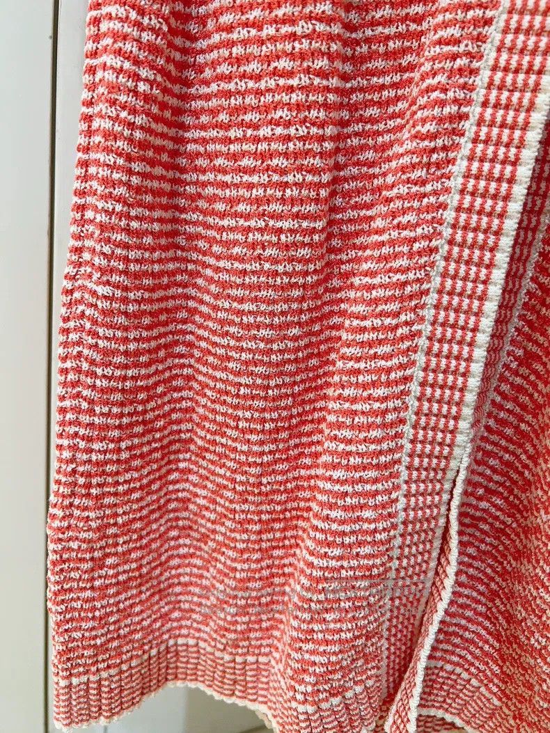 Chanel Chanel 21C Early Spring Vacation Series Red and White Knit Size XXS / US 00 / IT 34 - 5 Thumbnail