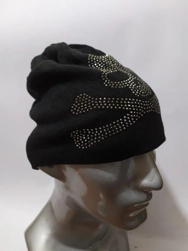 Other Unknown Skeleton Skull Sparkling Punk Bondage Design Hat Size ONE SIZE - 4 Thumbnail